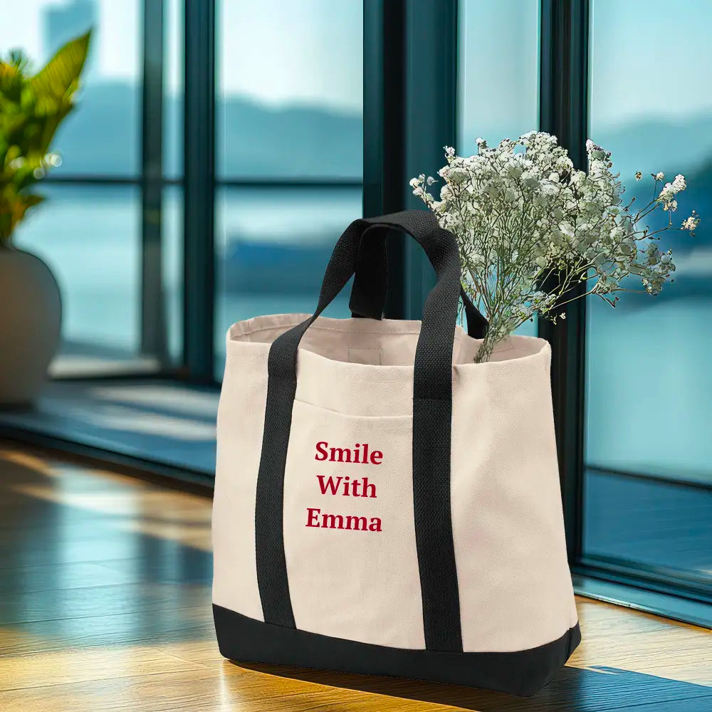 personalized tote bag