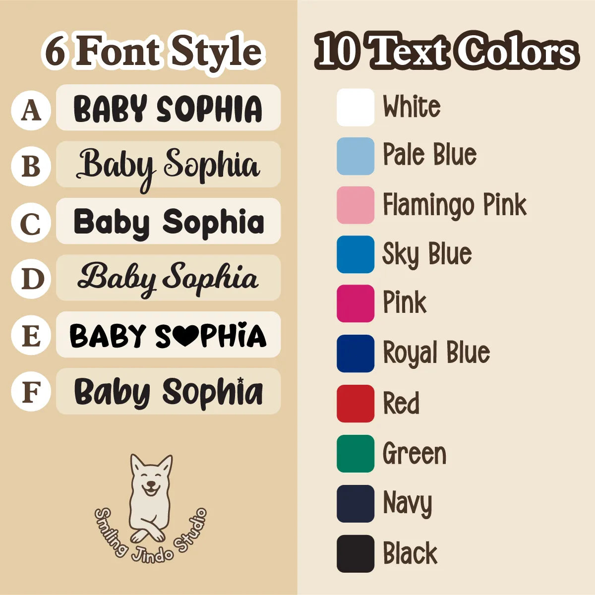 Personalized Puppy Baby Bodysuit