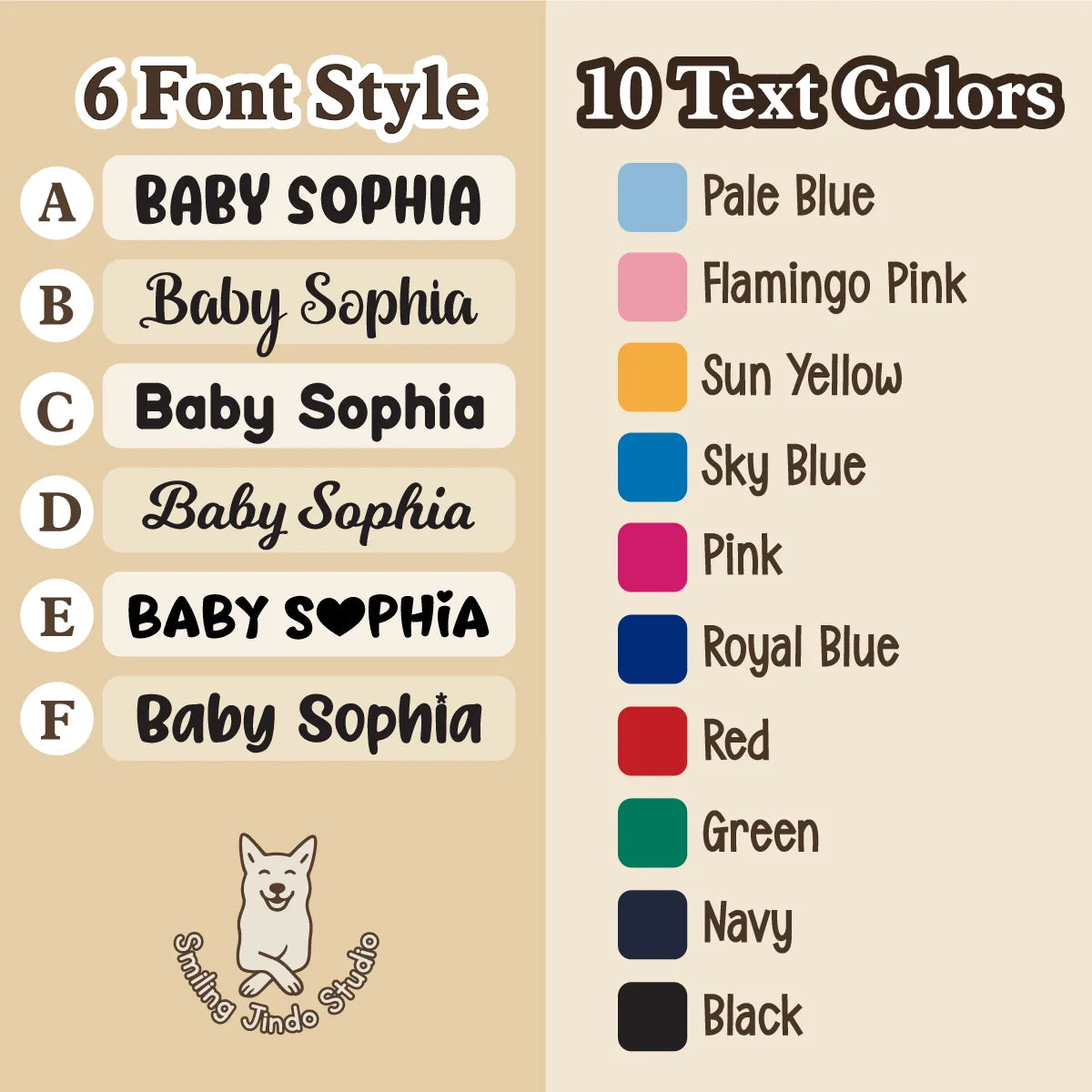 Personalized Cotton Terry  Baby Bib