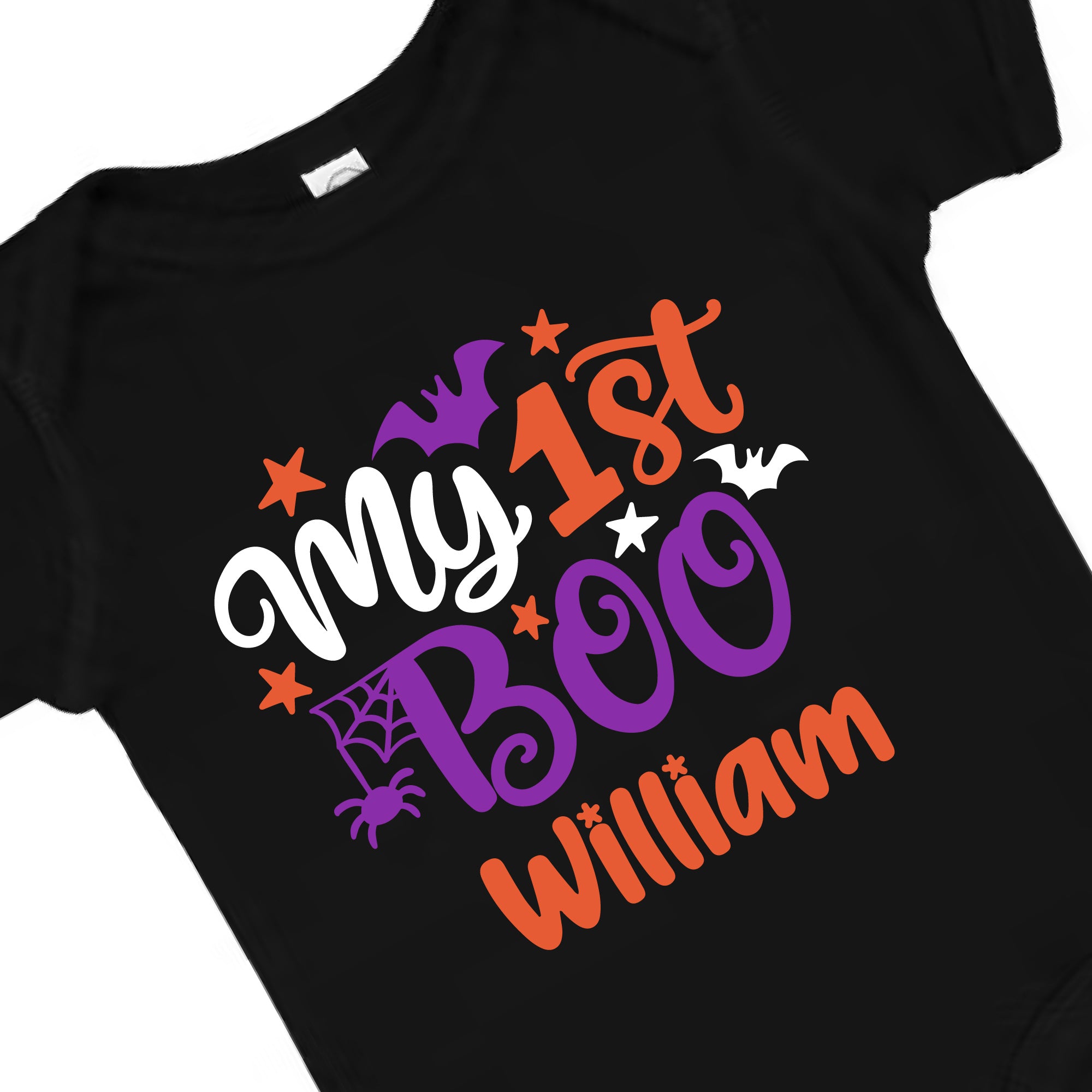 Personalized My 1st Boo Baby Bodysuit