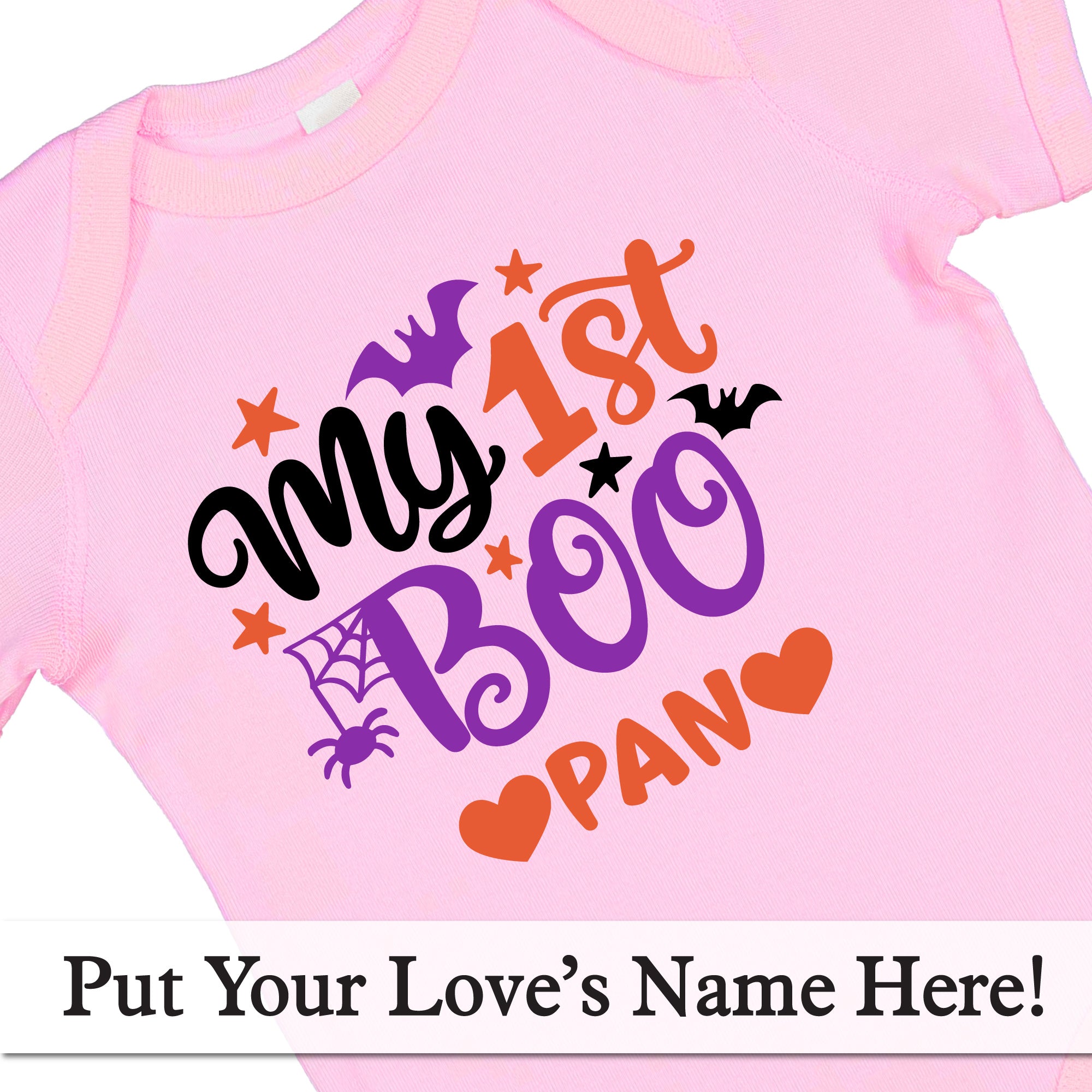 Personalized My 1st Boo Baby Bodysuit