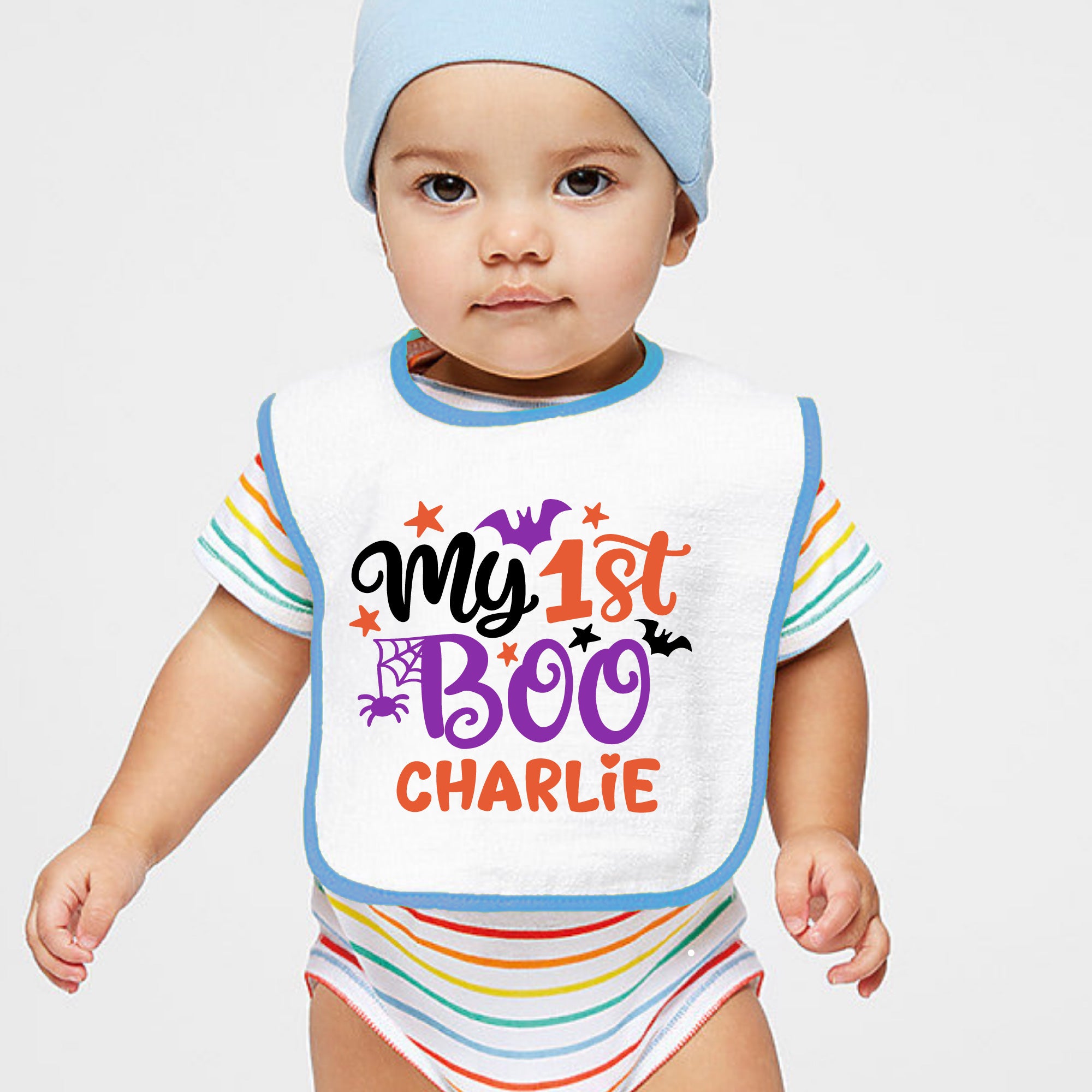 Personalized halloween Baby Bib