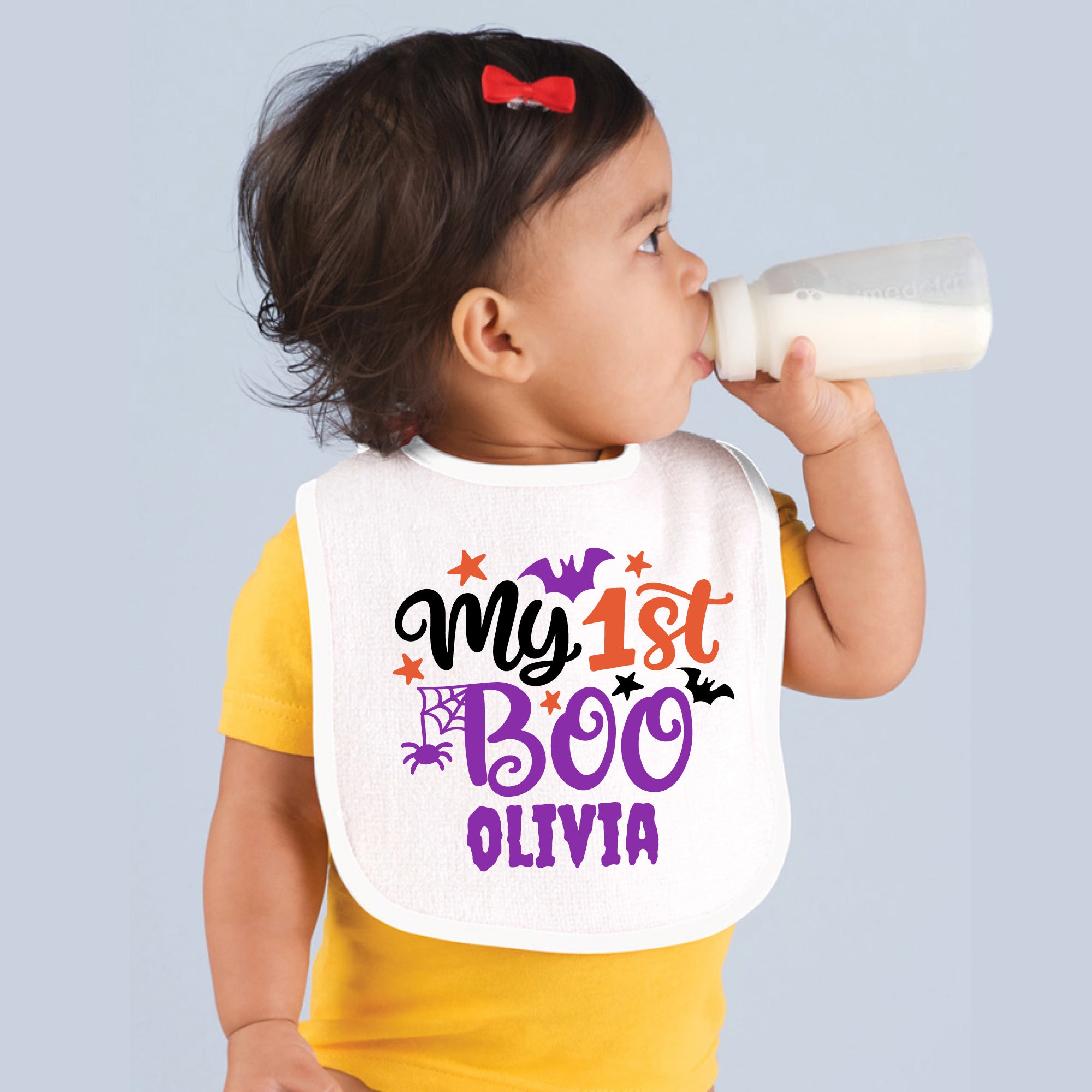 Personalized halloween Baby Bib