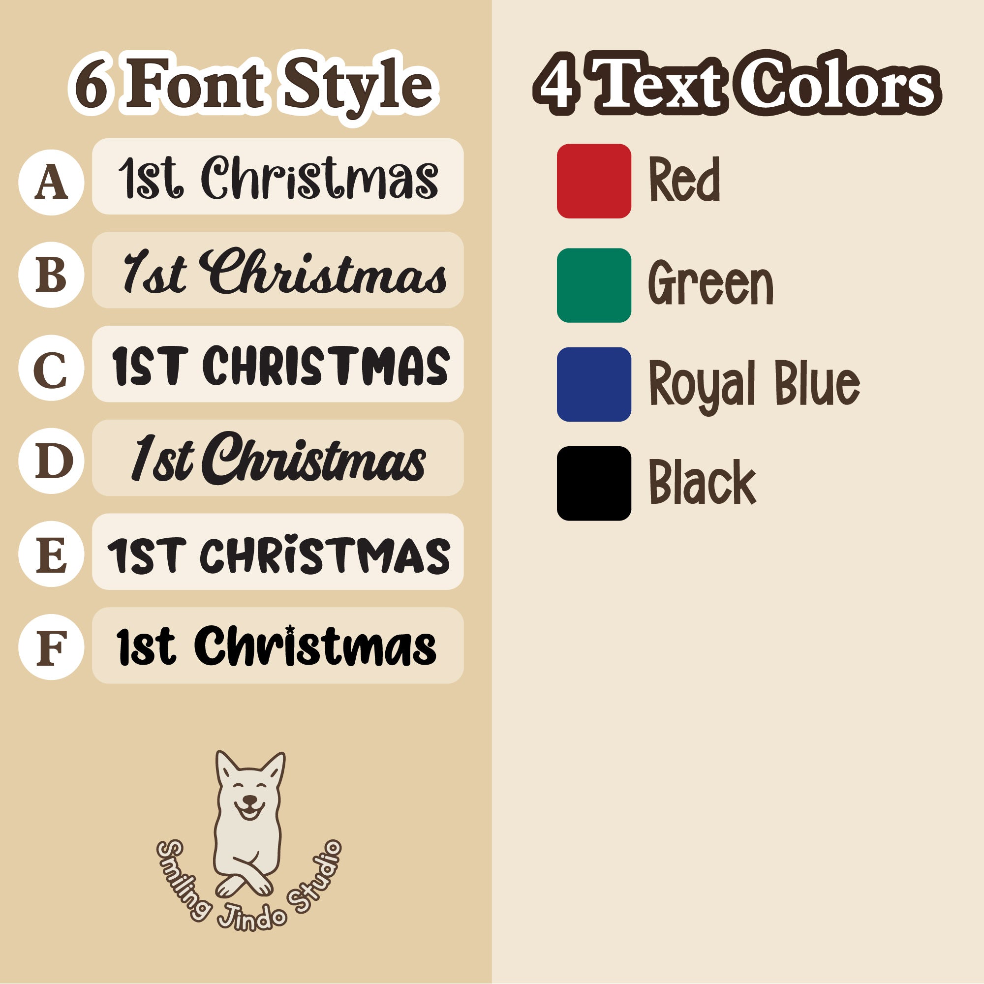 Personalized 1st Christmas Baby Bib 