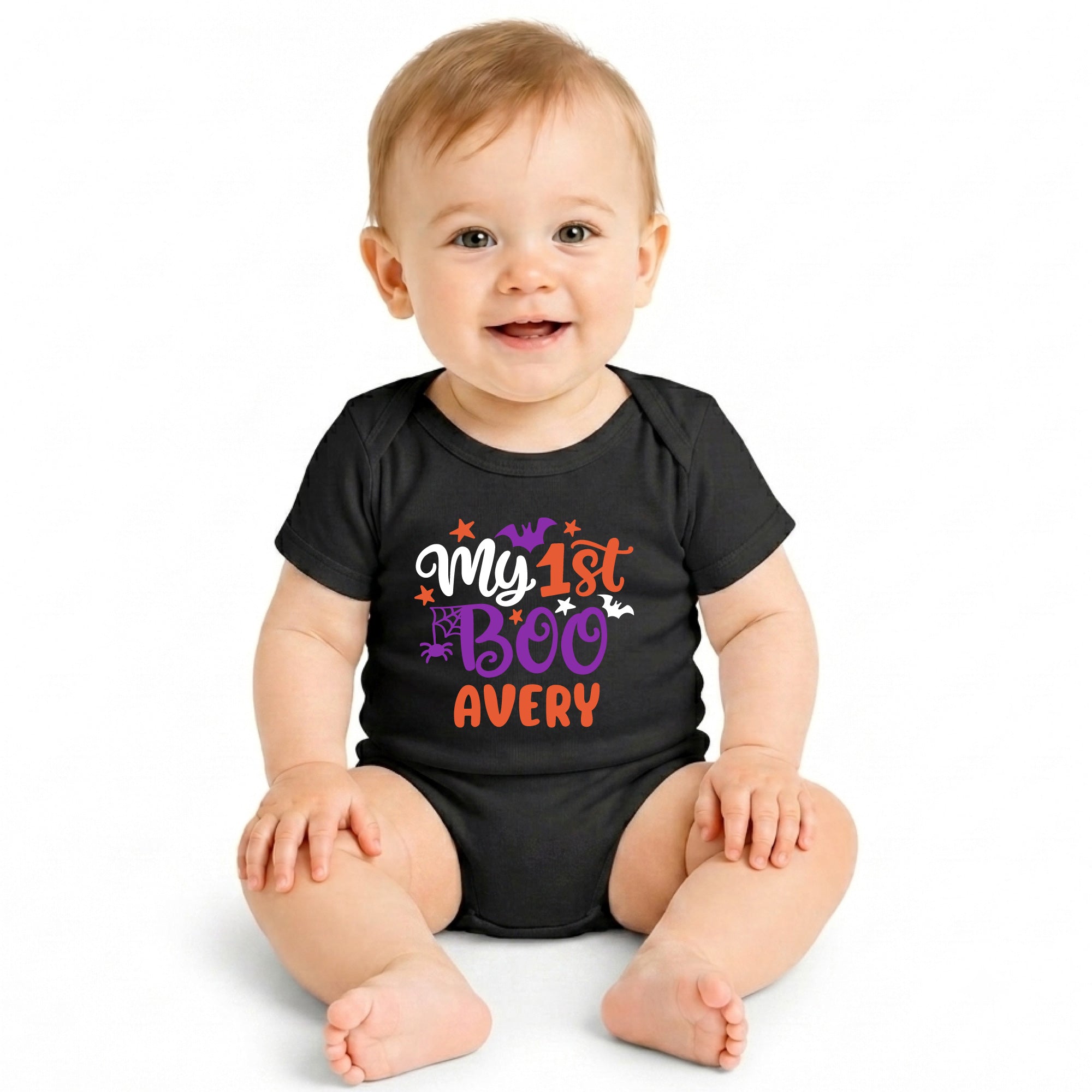 Personalized My 1st Boo Baby Bodysuit | Custom Name