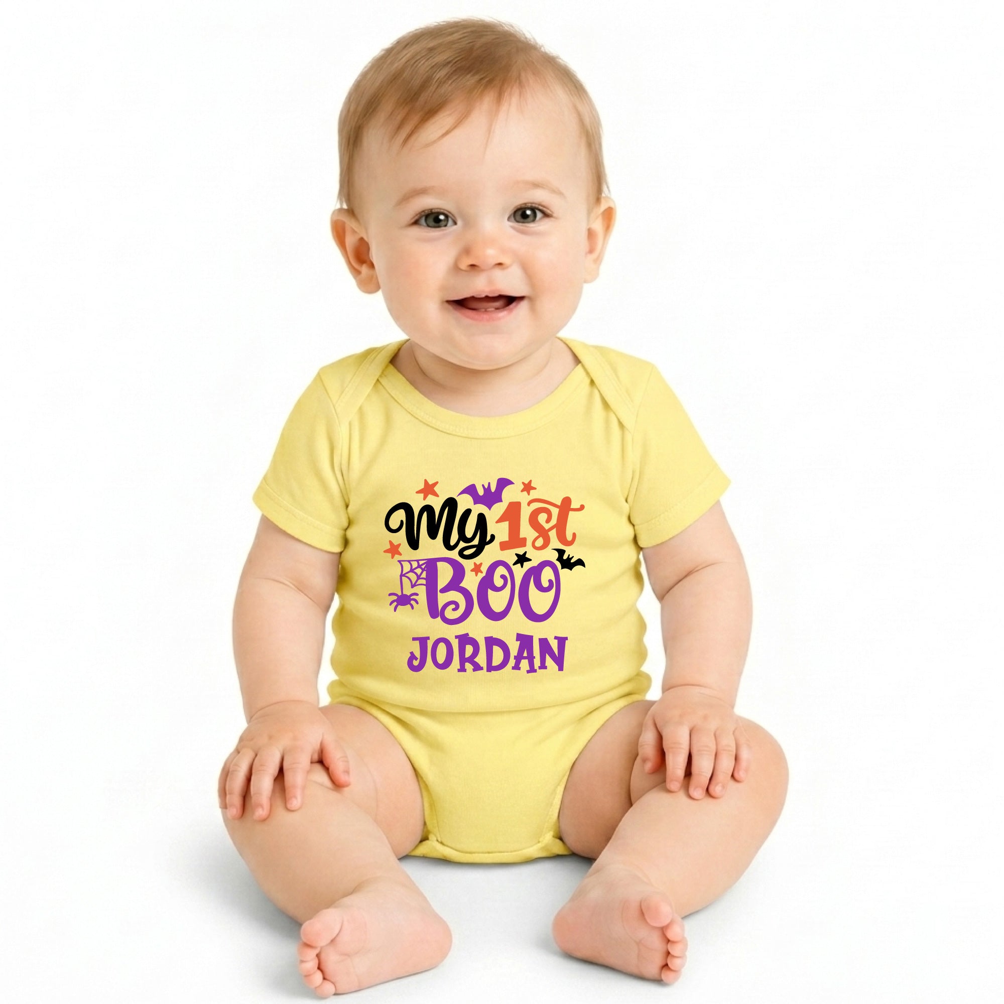 Personalized My 1st Boo Baby Bodysuit | Custom Name