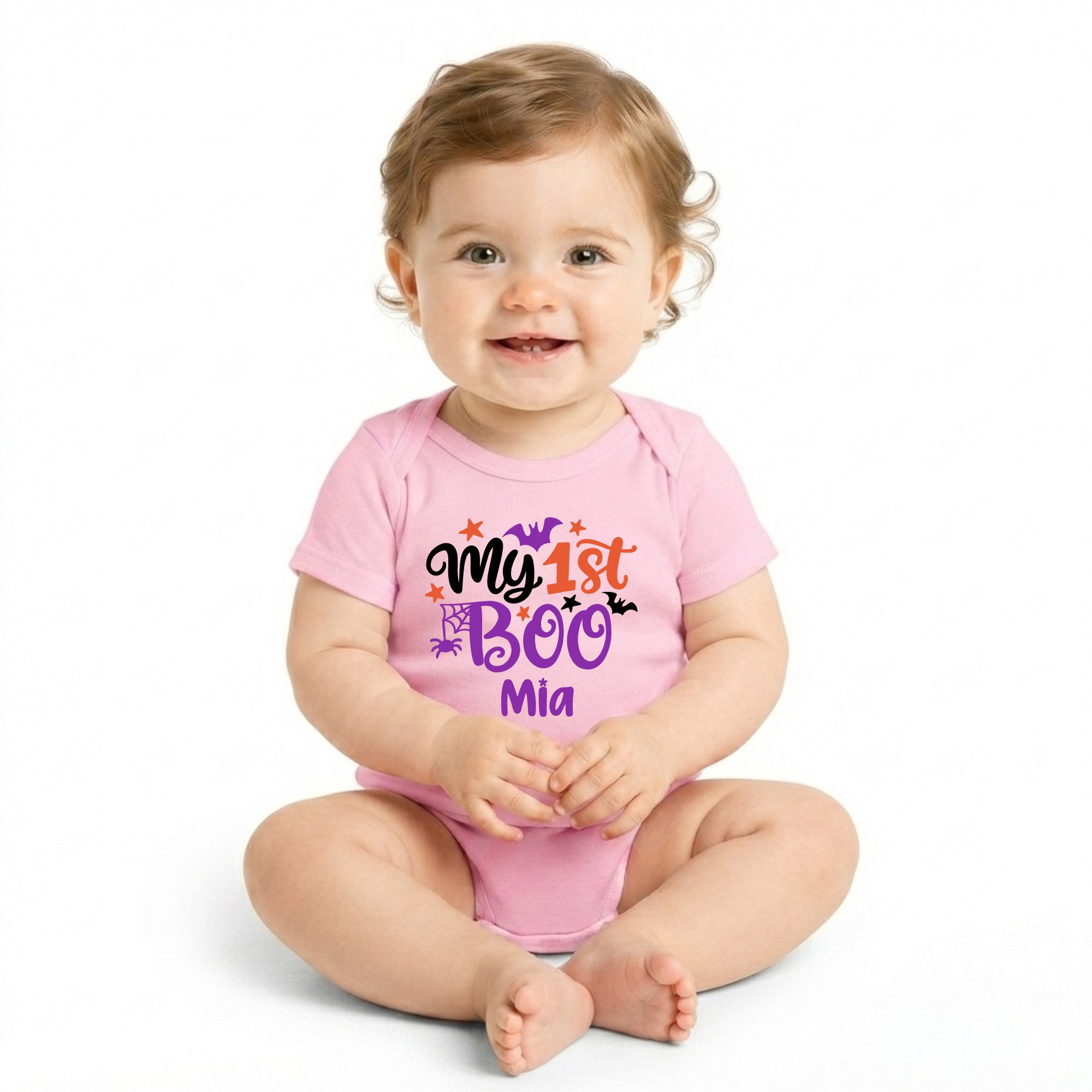 Personalized My 1st Boo Baby Bodysuit | Custom Name