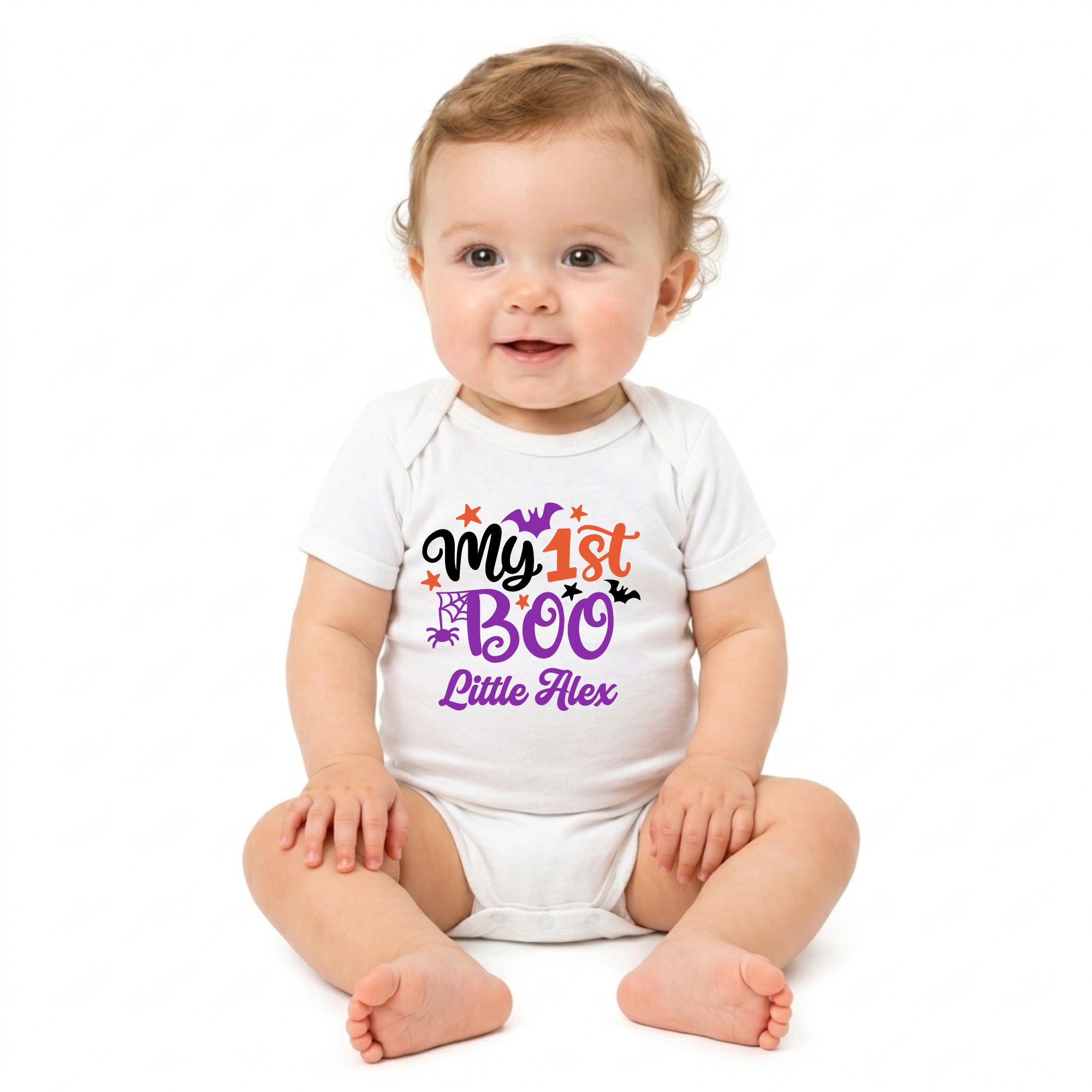 Personalized My 1st Boo Baby Bodysuit | Custom Name