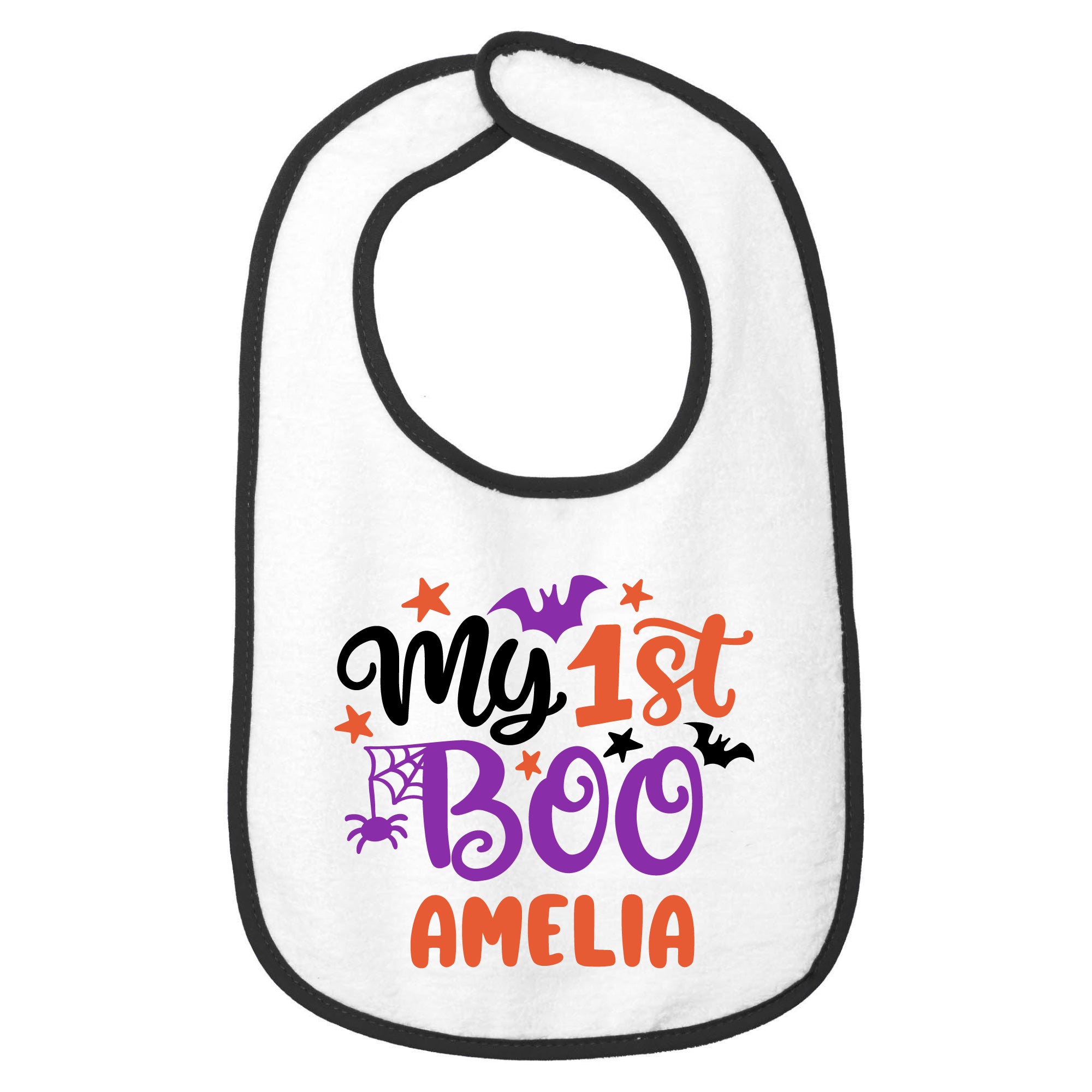 Personalized halloween Baby Bib