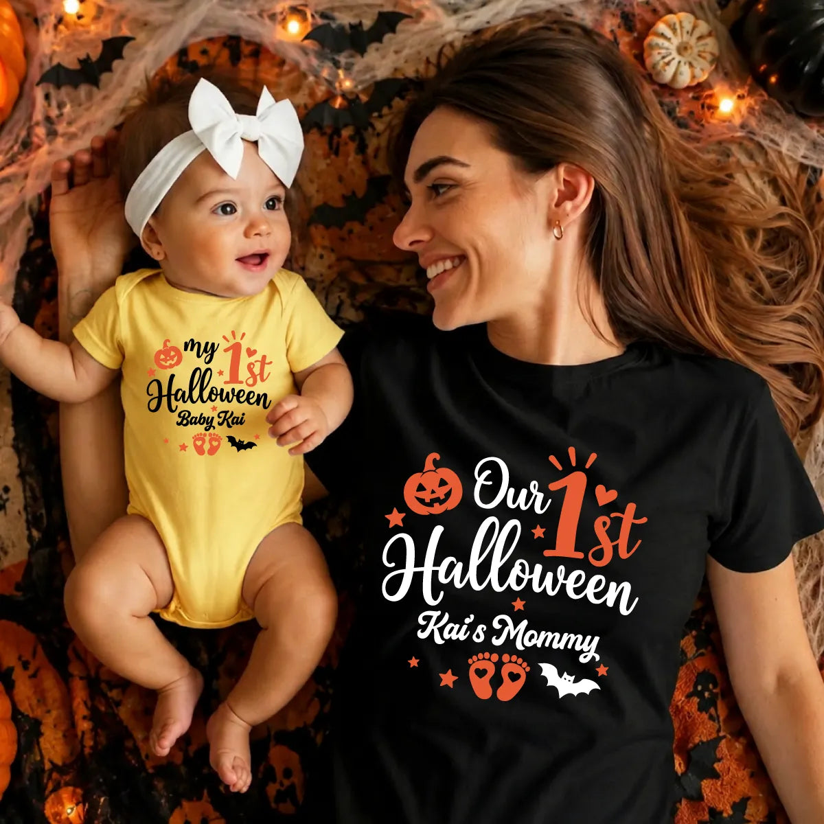 Personalized 1st Halloween Mommy and Me 