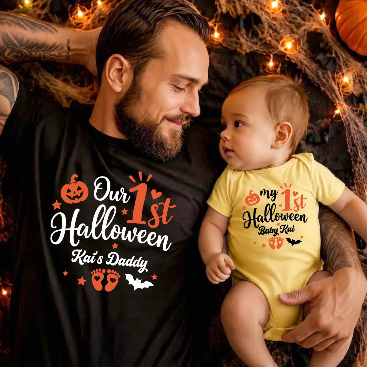 Personalized 1st Halloween Daddy and Me