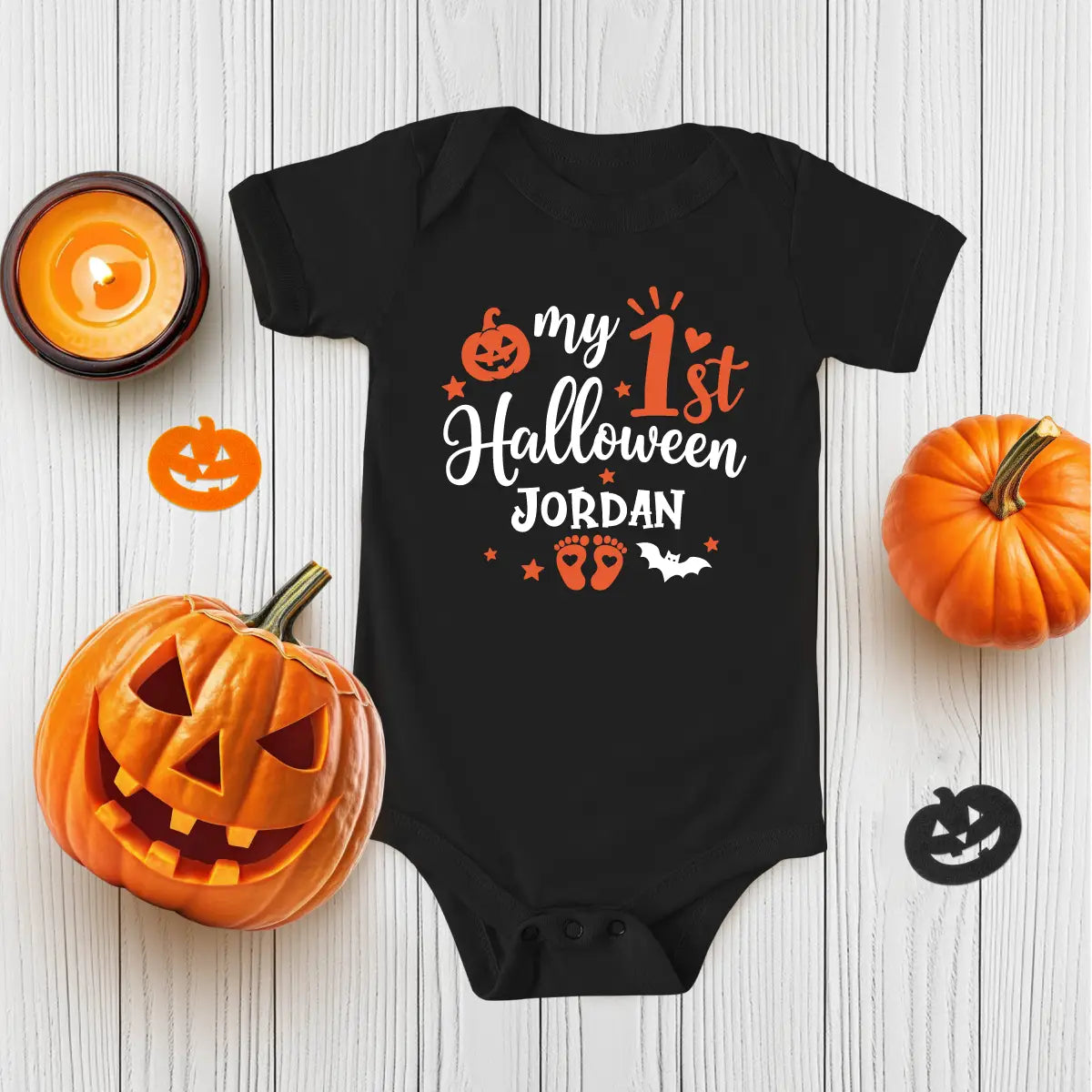Personalized My 1st Halloween Bodysuit