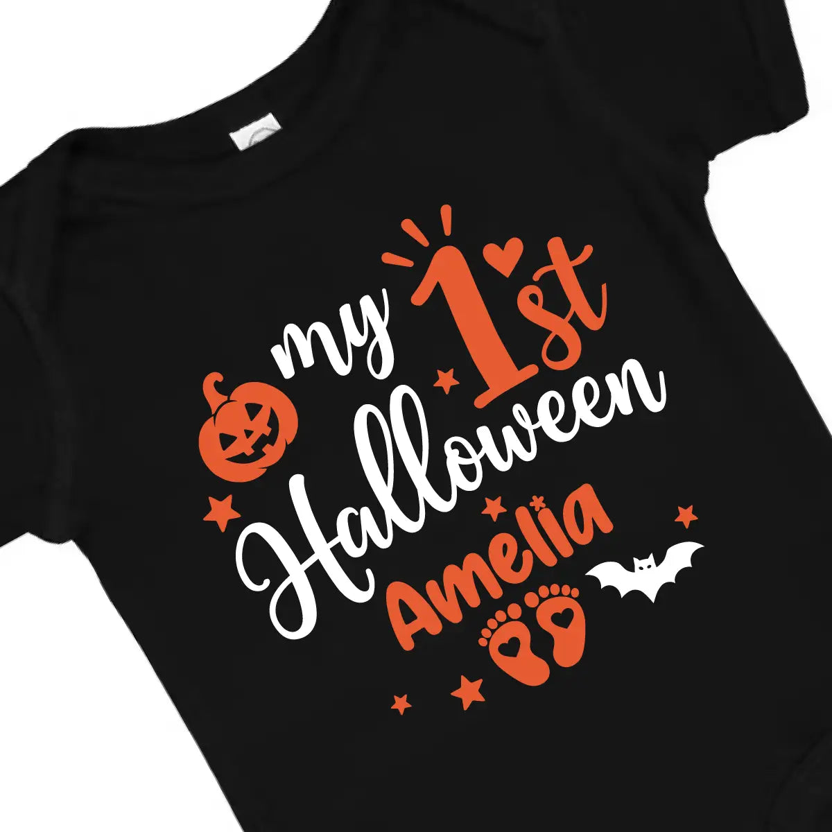 Personalized My 1st Halloween Bodysuit