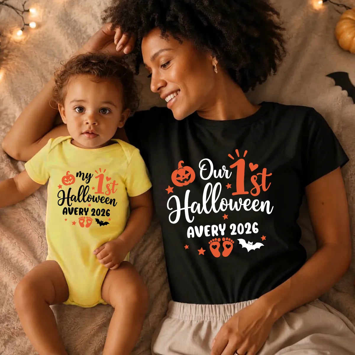 Personalized 1st Halloween Mommy and Me 