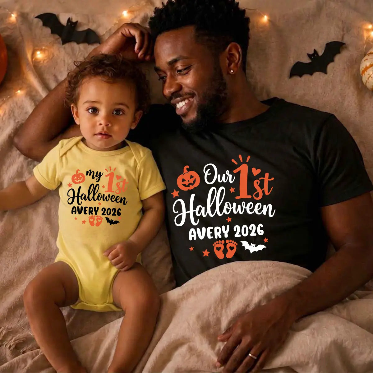 Personalized 1st Halloween Daddy and Me