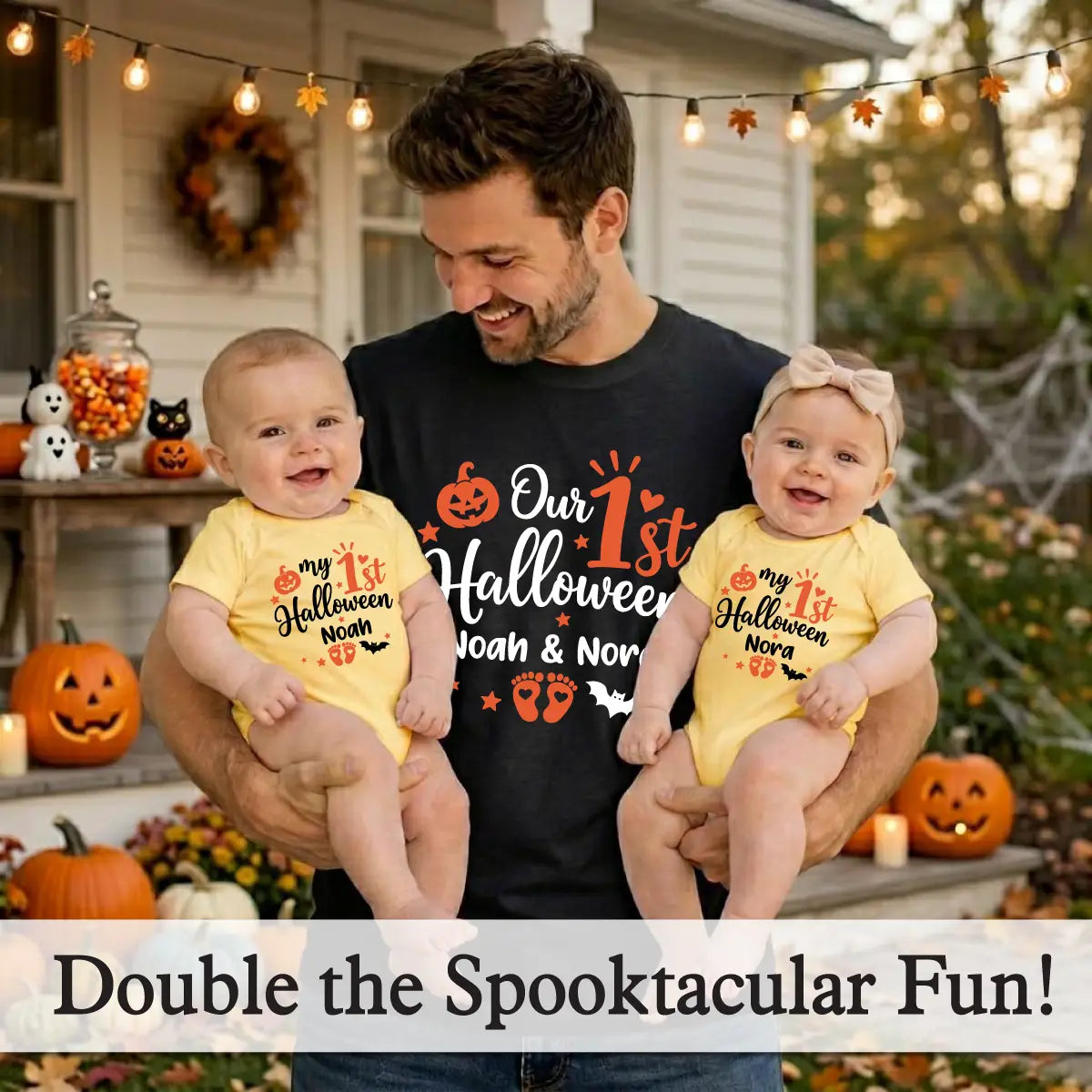 Personalized 1st Halloween Daddy and Me