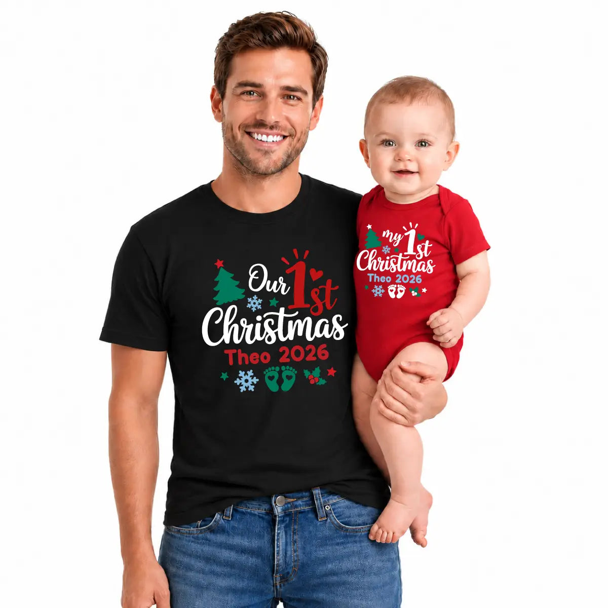 1st Christmas Daddy and Me