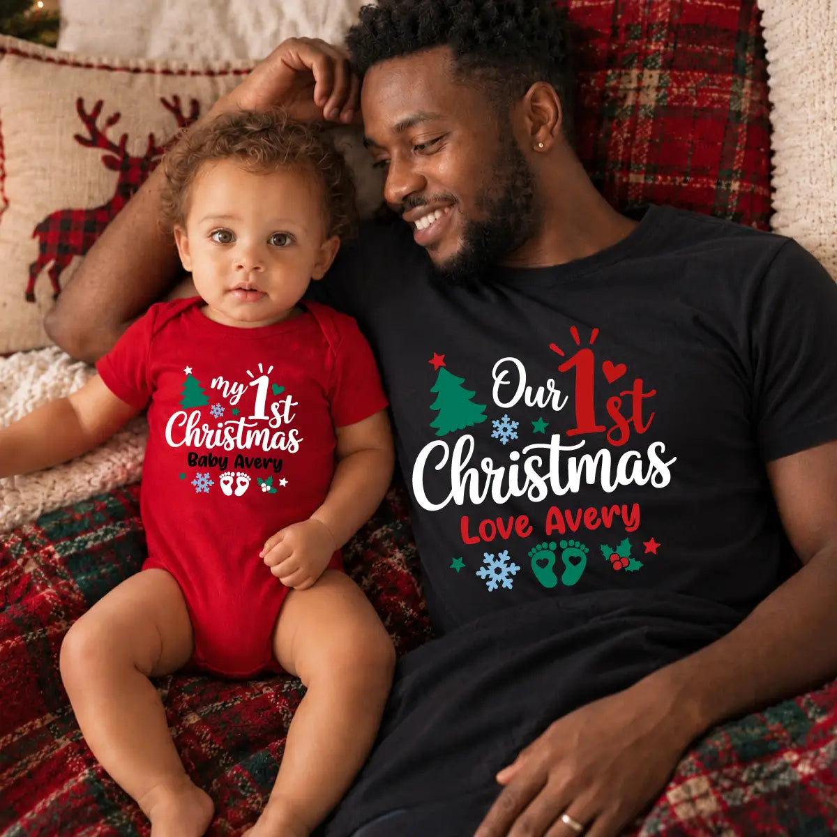 1st Christmas Daddy and Me