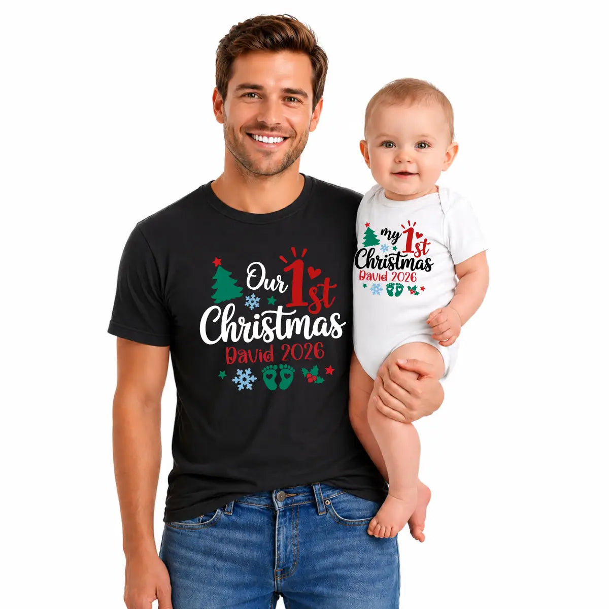 1st Christmas Daddy and Me