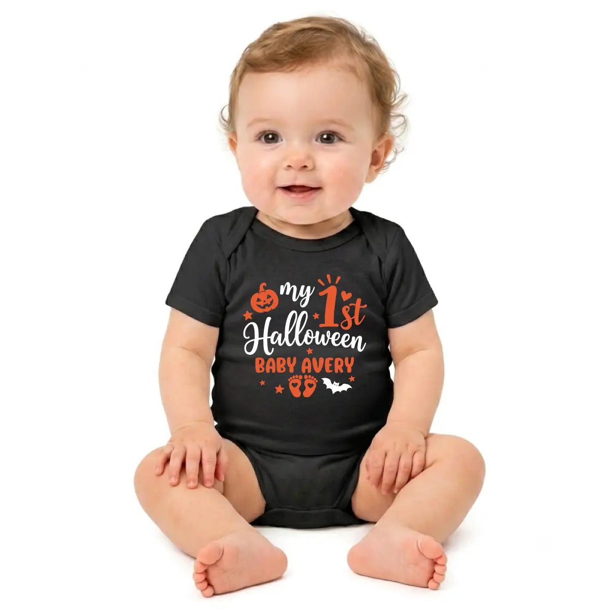 Personalized My 1st Halloween Bodysuit