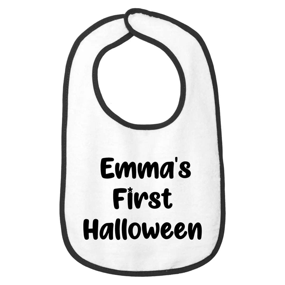 Personalized Cotton Terry Baby Bib