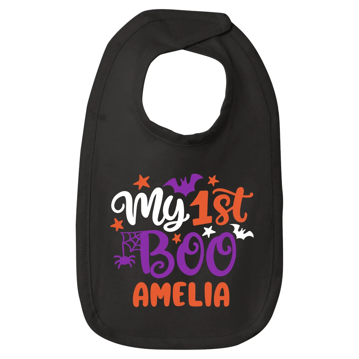Personalized My 1st Boo Baby Bib