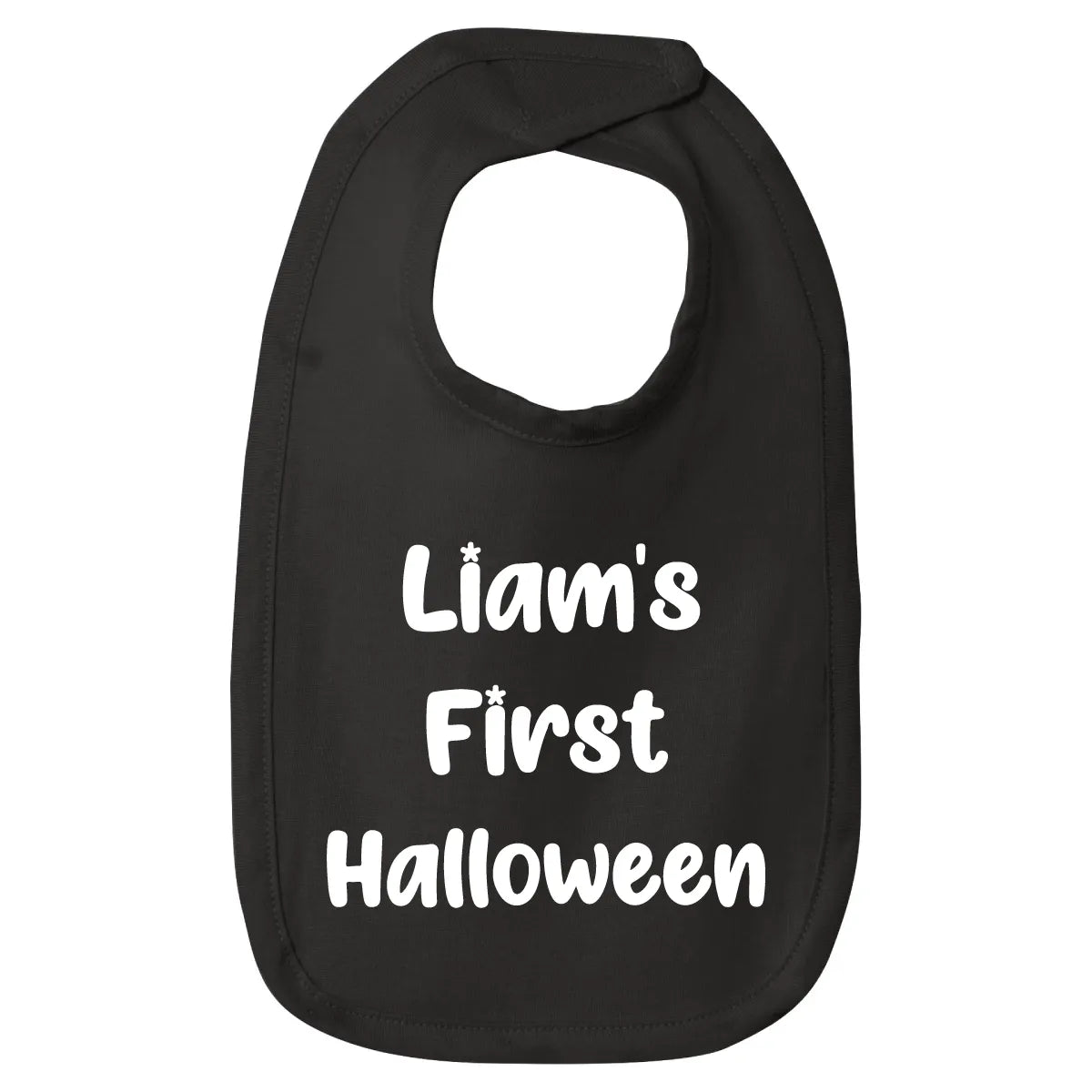 Personalized Jersey Baby Bib