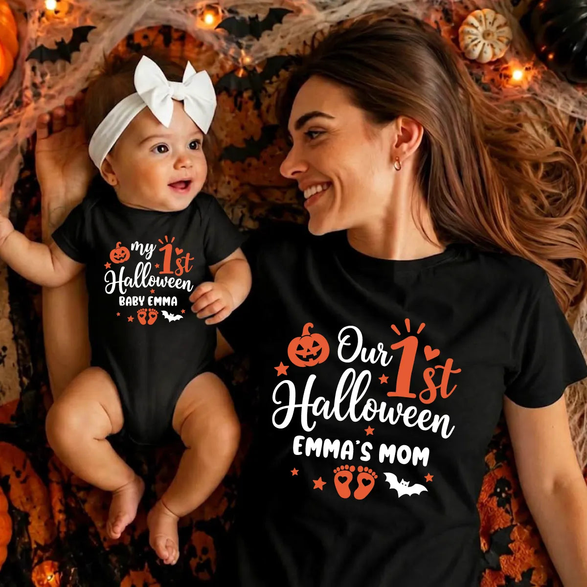 Personalized 1st Halloween Mommy and Me 