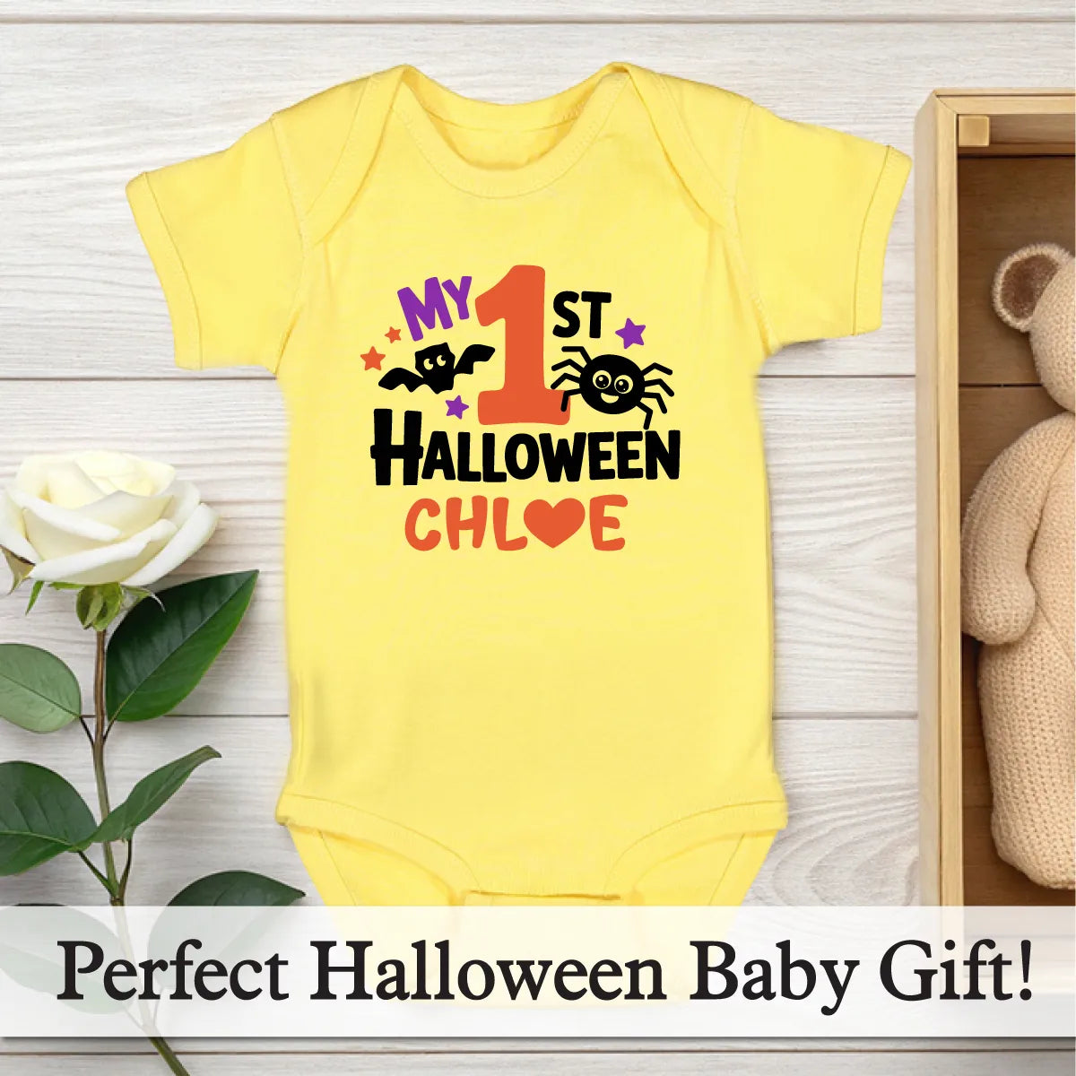 Personalized 1st Halloween Bodysuit