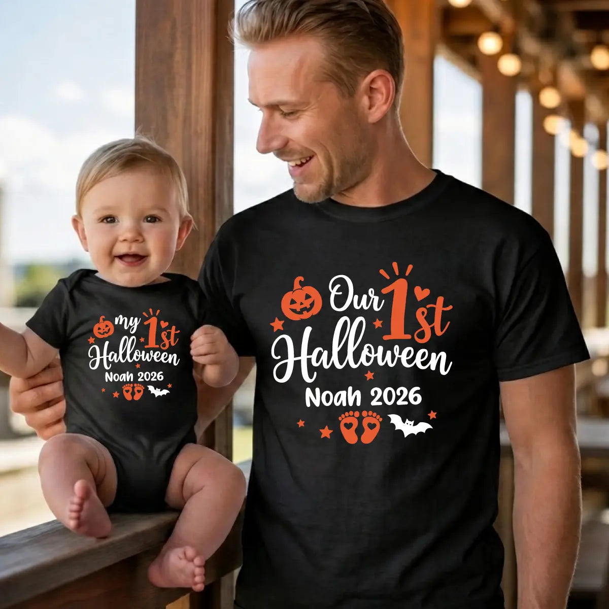 Personalized 1st Halloween Daddy and Me