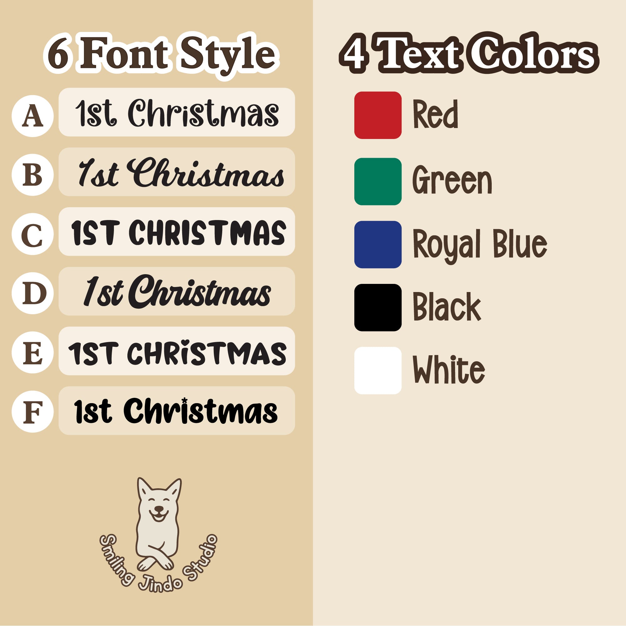 Personalized Christmas Baby Bib