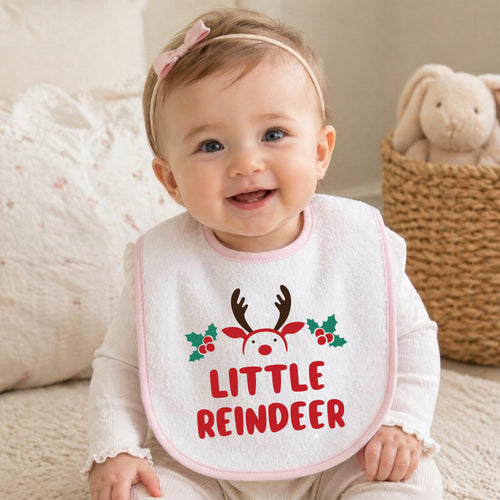Personalized Christmas Baby Bib