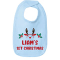 Personalized Christmas Baby Bib