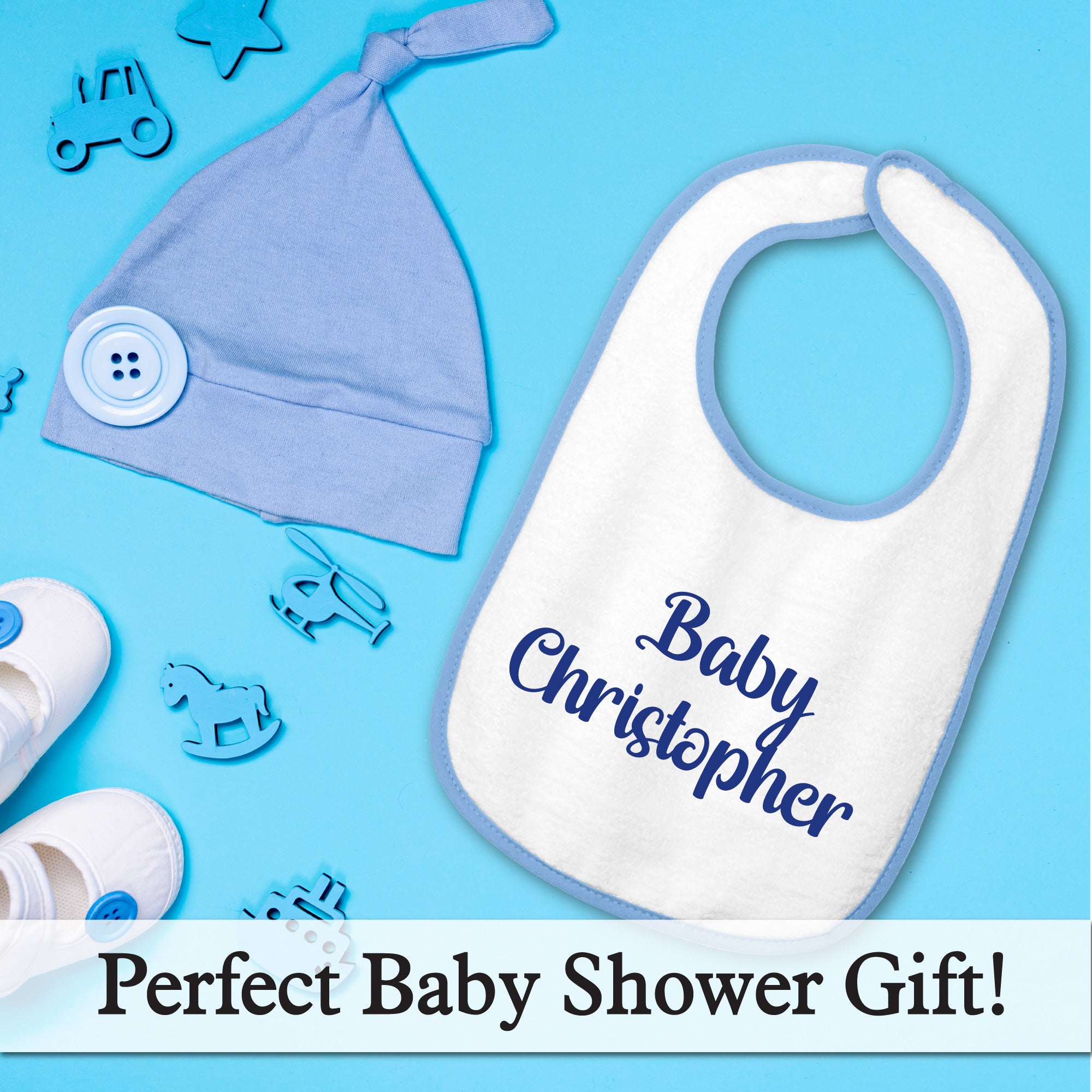 Personalized custom baby bib