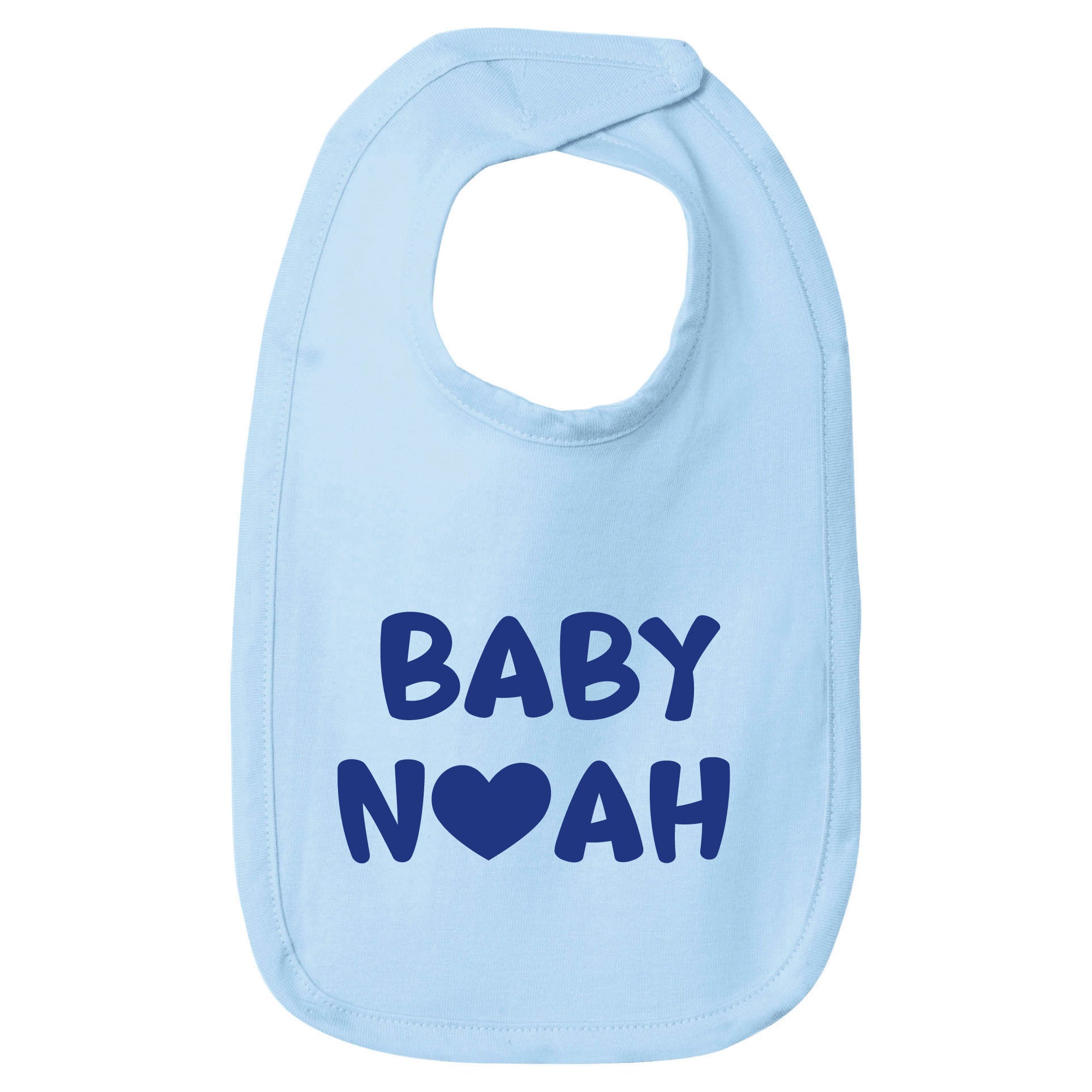 Personalized Jersey Baby Bib