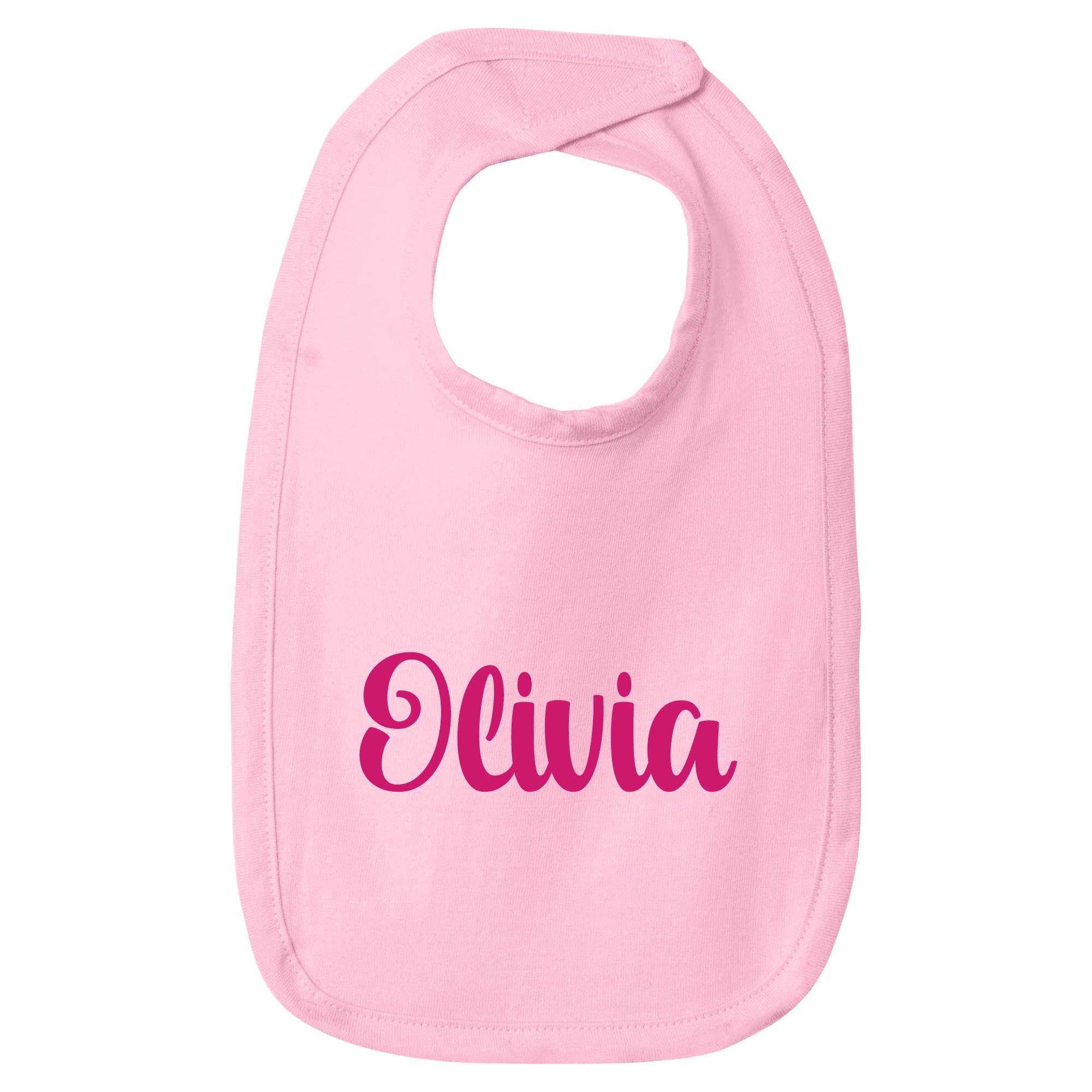 Personalized Jersey Baby Bib