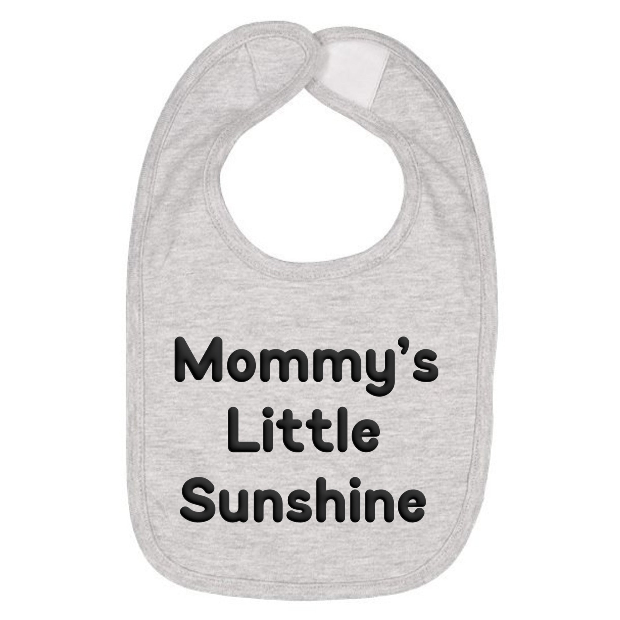 Custom Puff Text bib