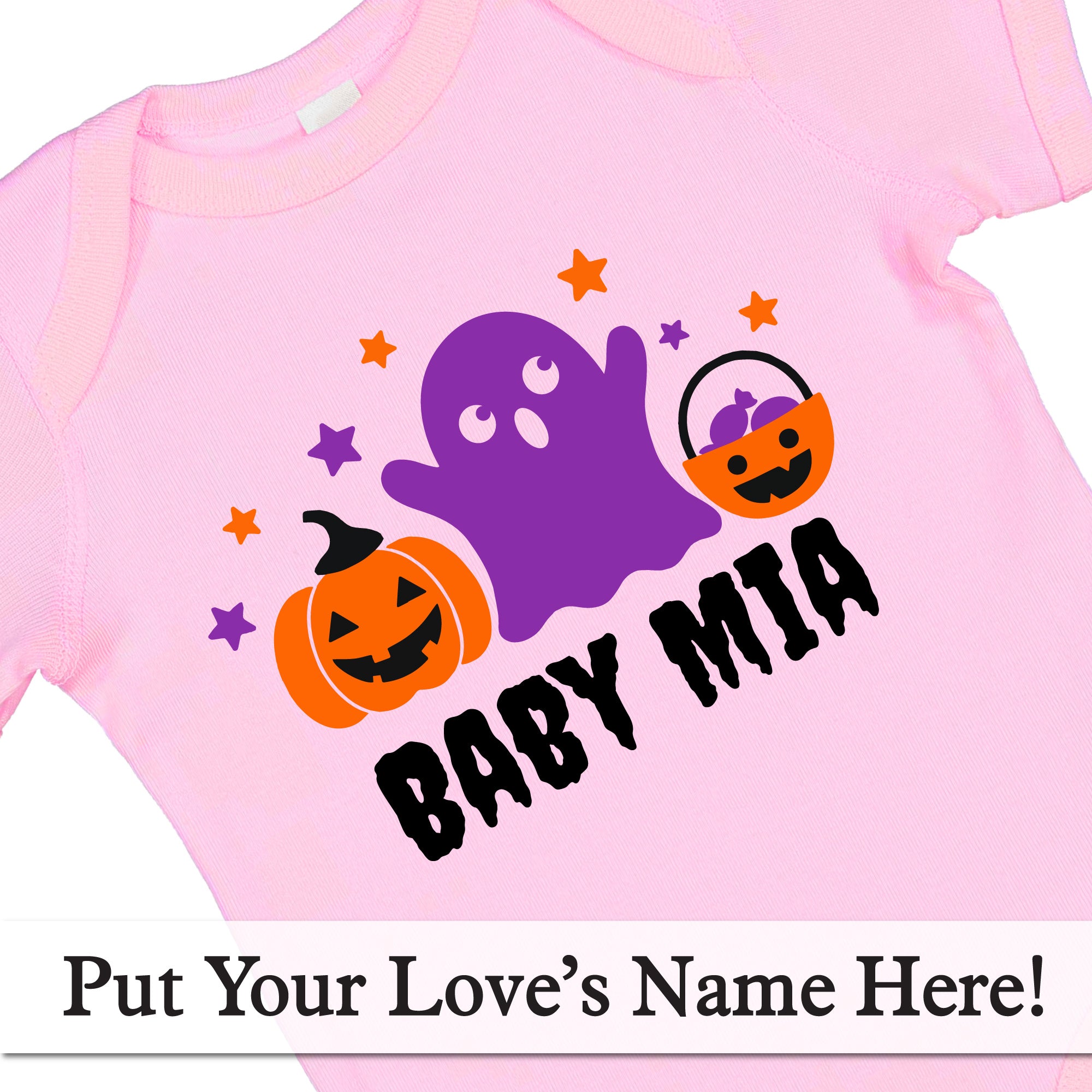 Personalized Halloween Baby Bodysuit