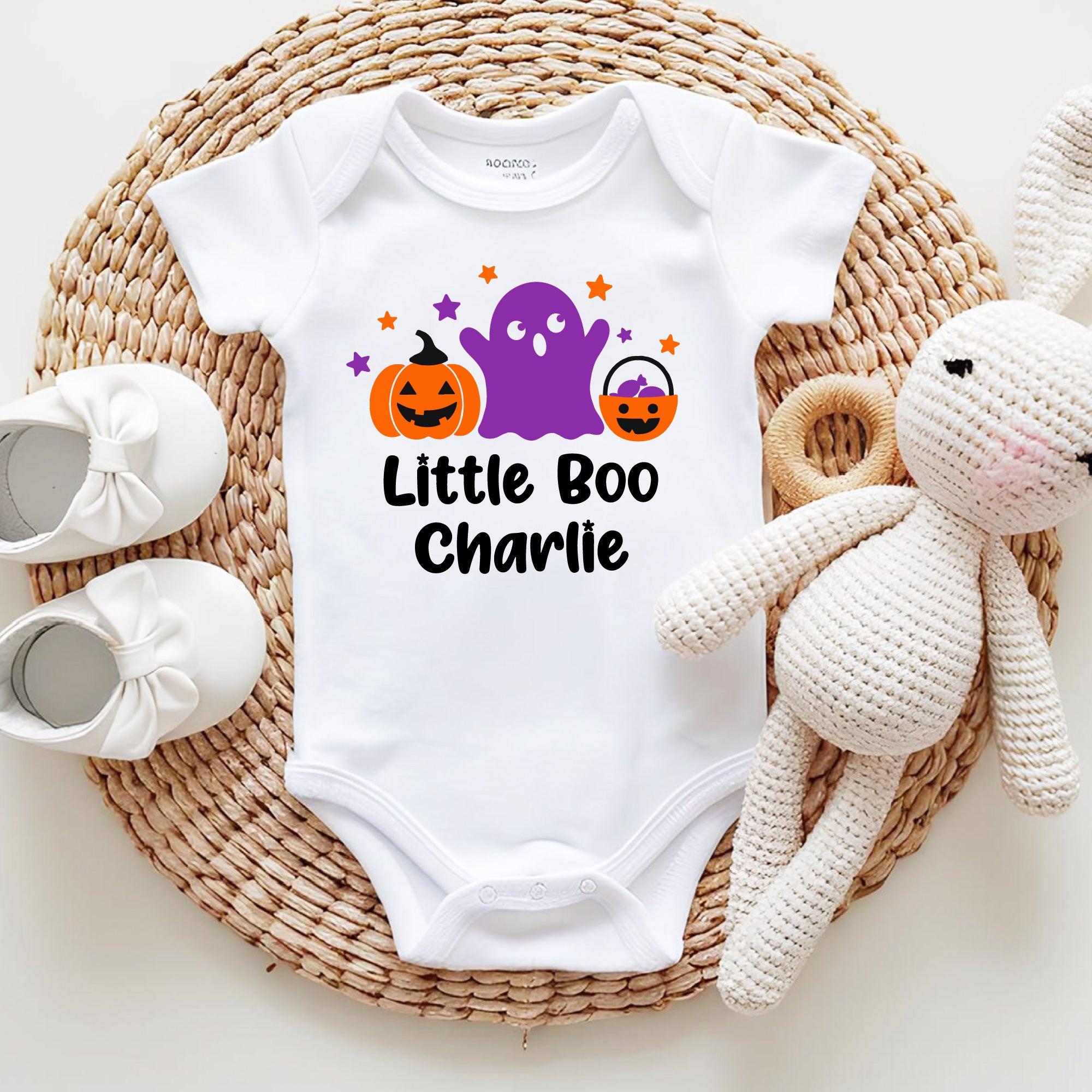 Personalized Halloween Baby Bodysuit