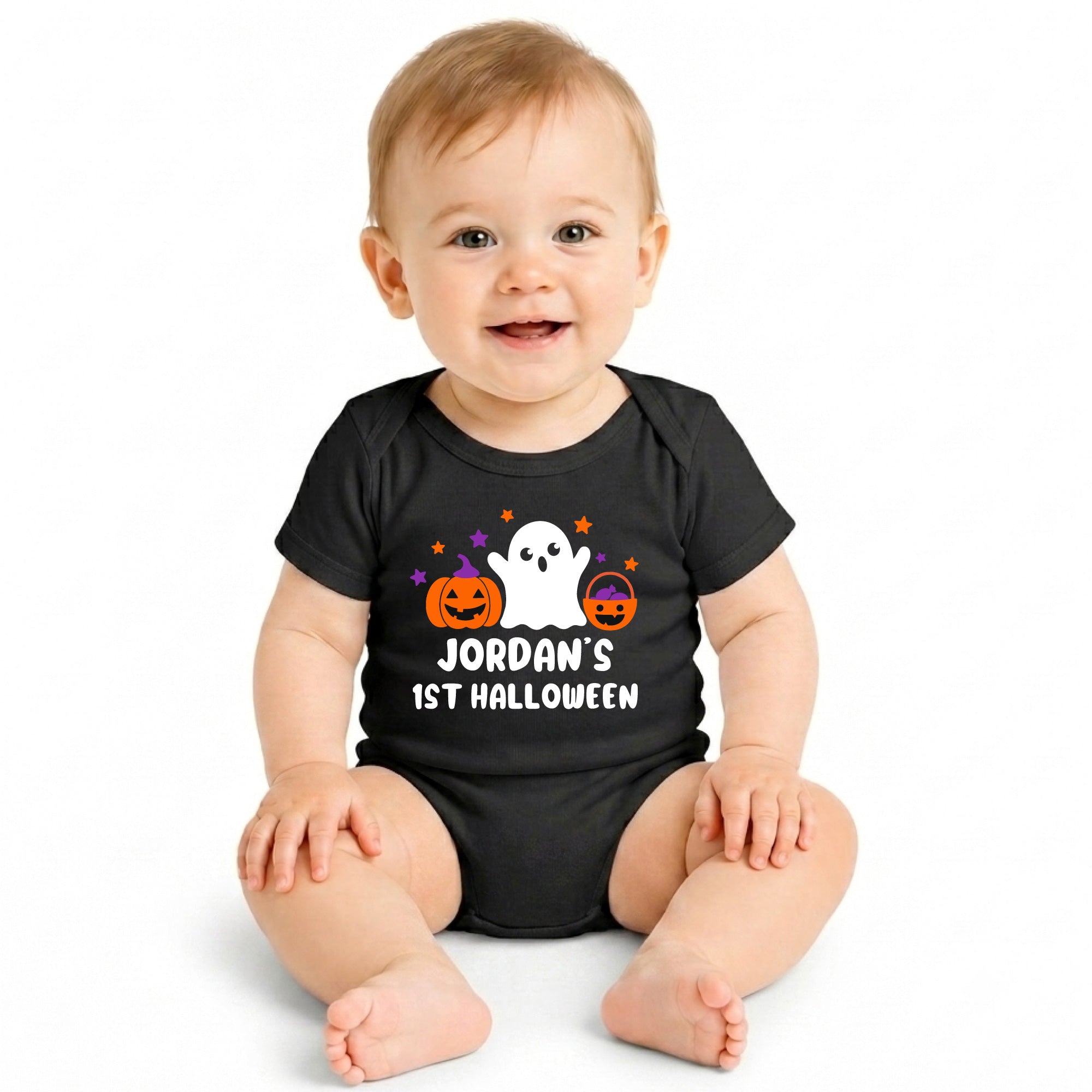 Personalized Halloween Baby Bodysuit
