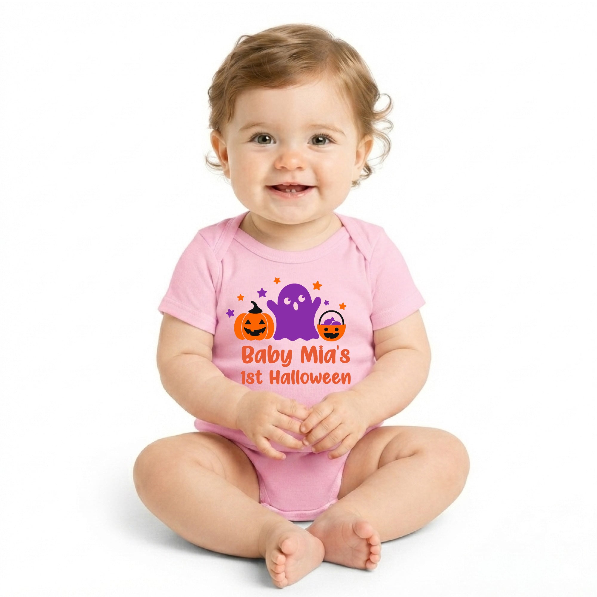 Personalized Halloween Baby Bodysuit