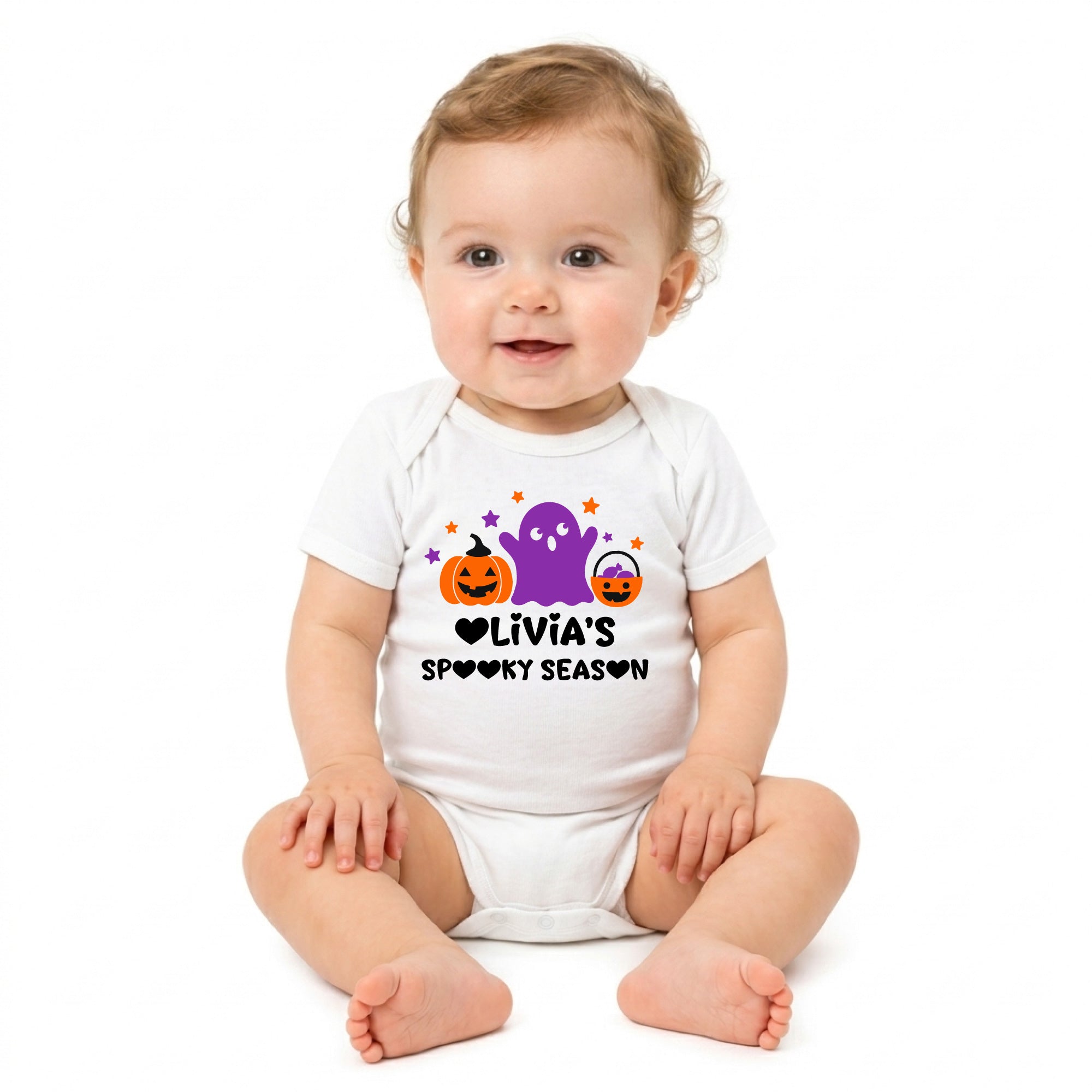 Personalized Halloween Baby Bodysuit
