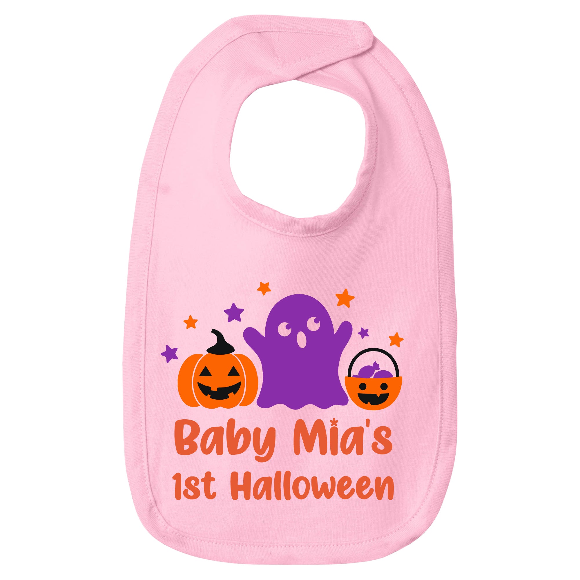 Personalized Halloween Jersey Bib