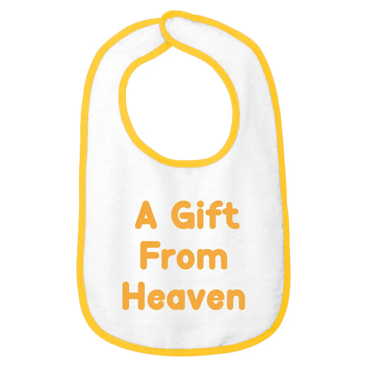 Personalized Cotton Terry Baby Bib