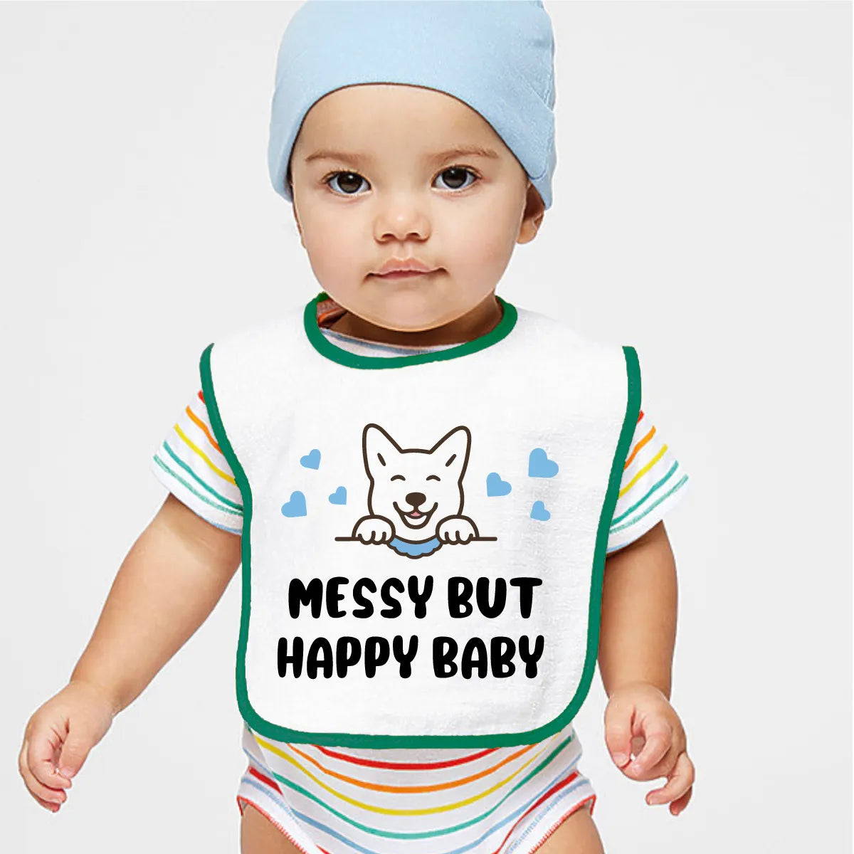 Personalized Cotton Terry  Baby Bib