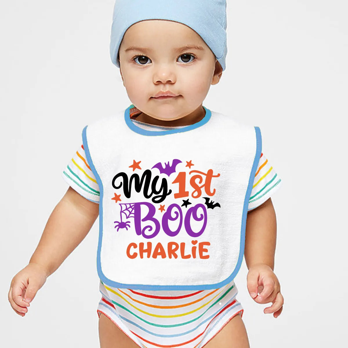 Personalized My 1st Boo Baby Bib