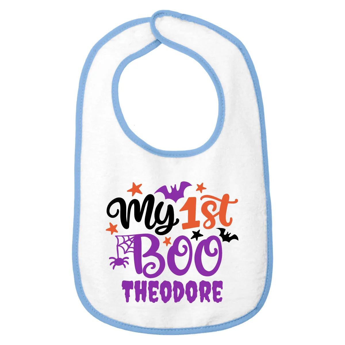 Personalized My 1st Boo Baby Bib