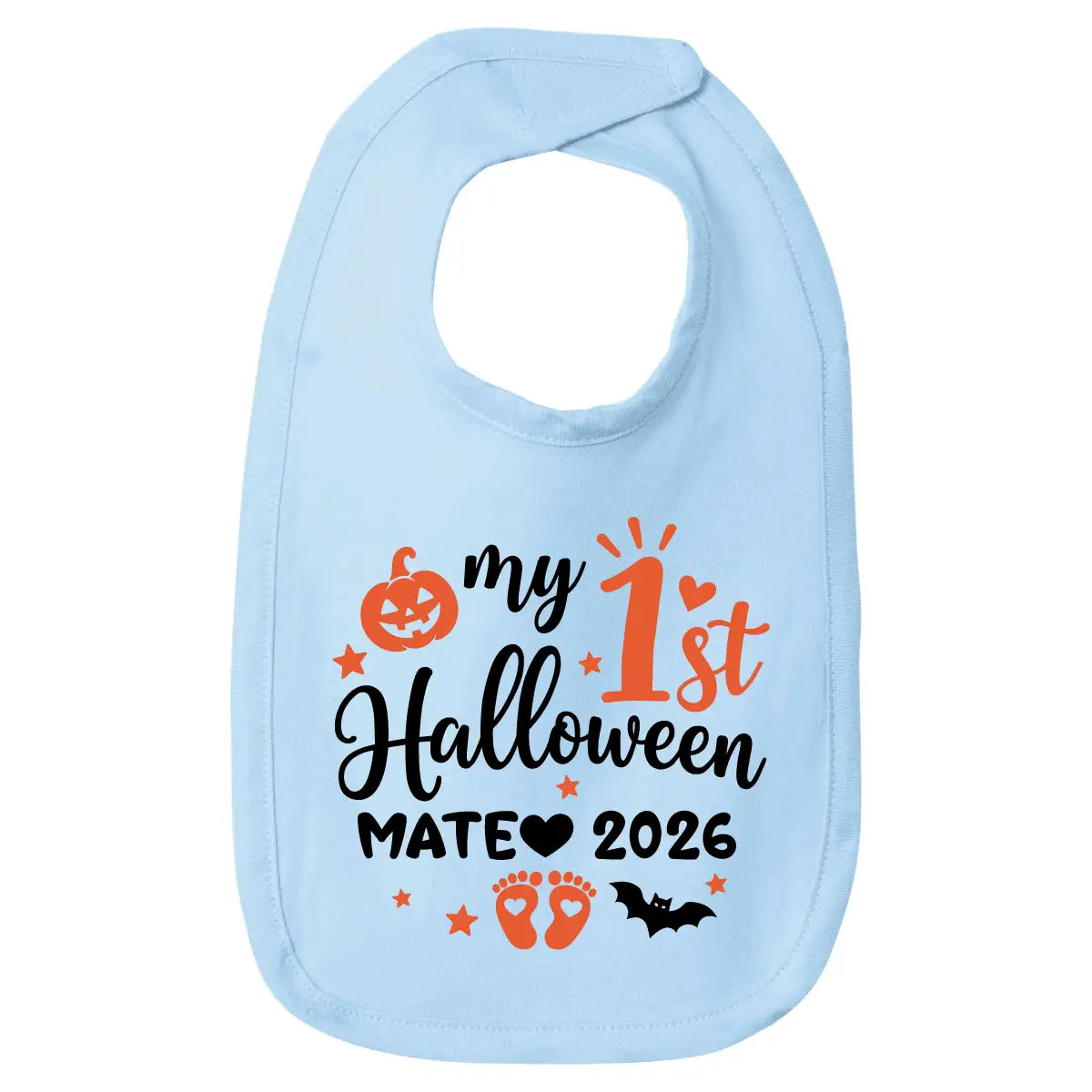 Personalized My 1st Halloween Baby Bib