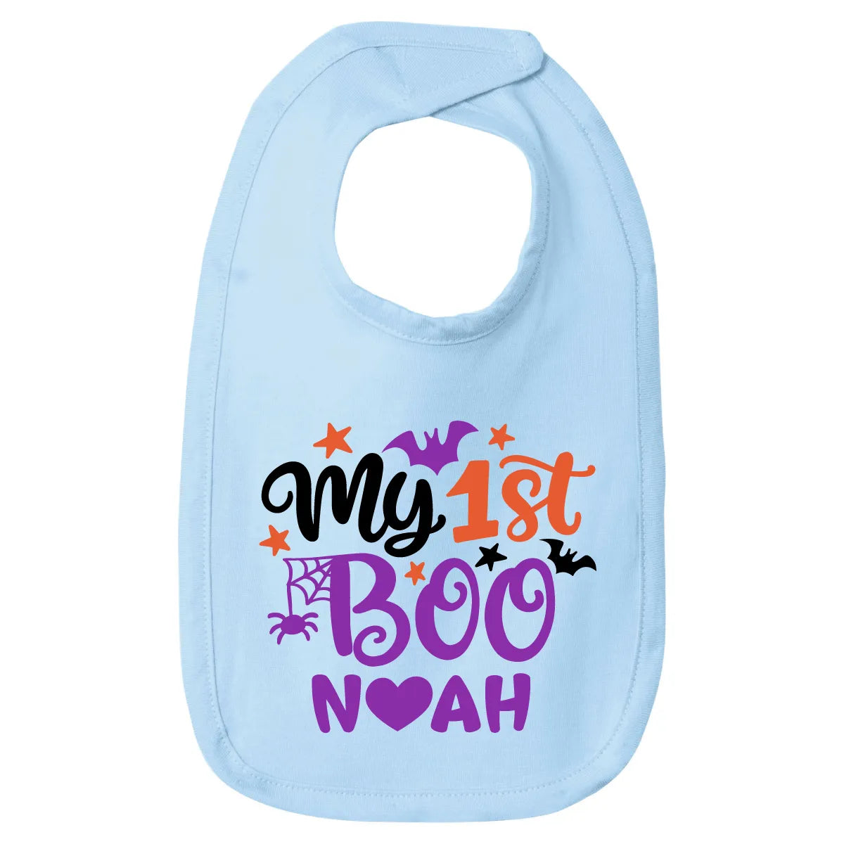 Personalized My 1st Boo Baby Bib