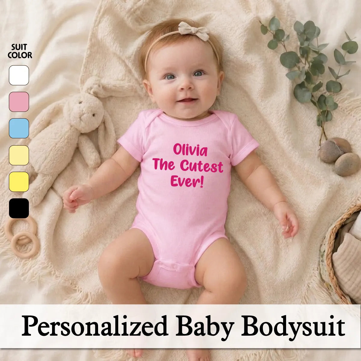 Personalized Baby Bodysuit